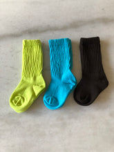 Load image into Gallery viewer, TODDLER COLOR SOCK - pack of 3