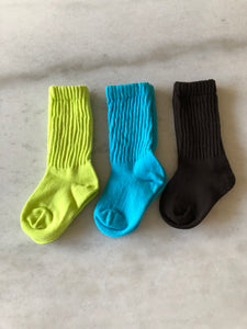 TODDLER COLOR SOCK - pack of 3