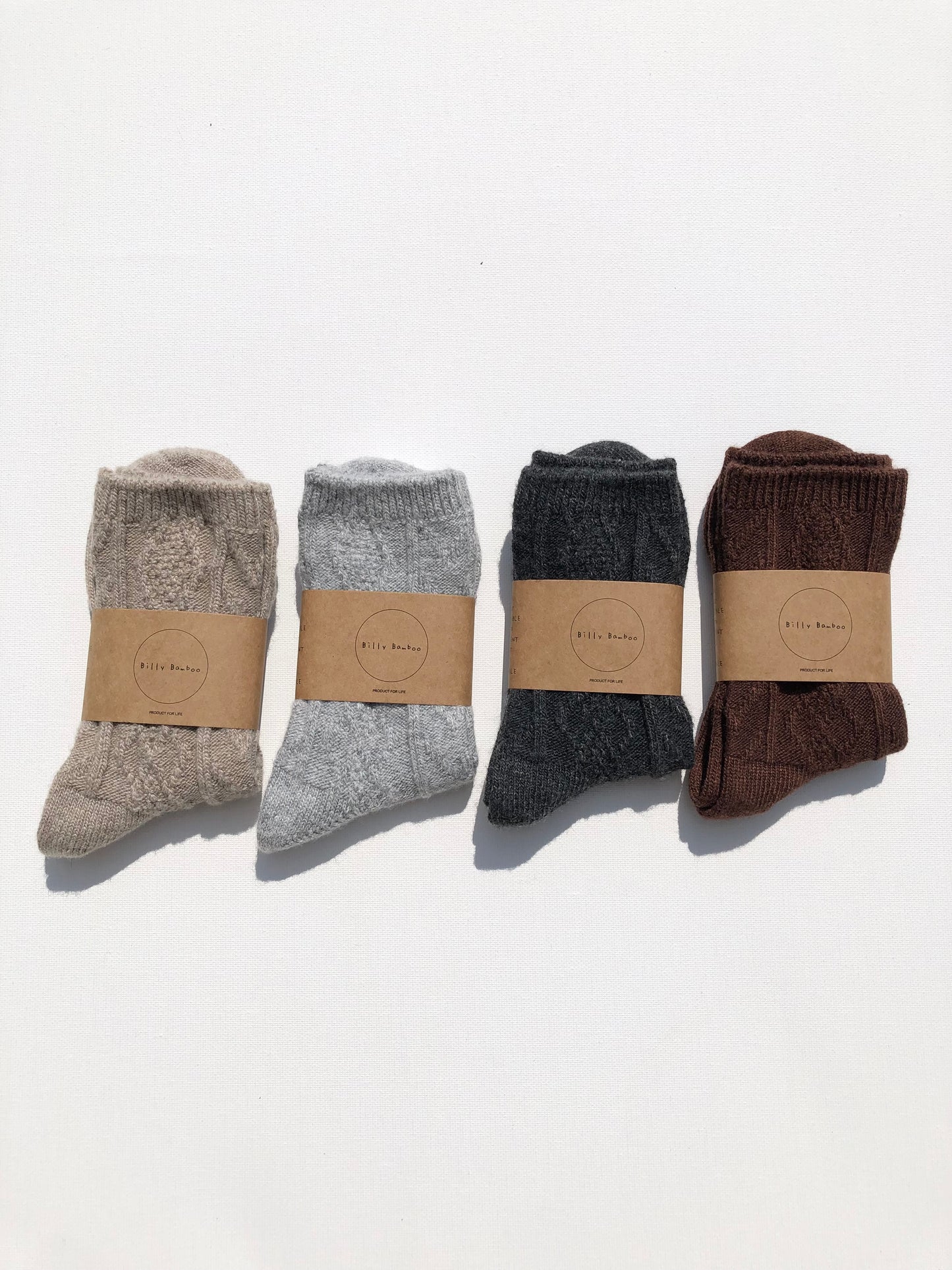 CABLE WOOL SOCKS