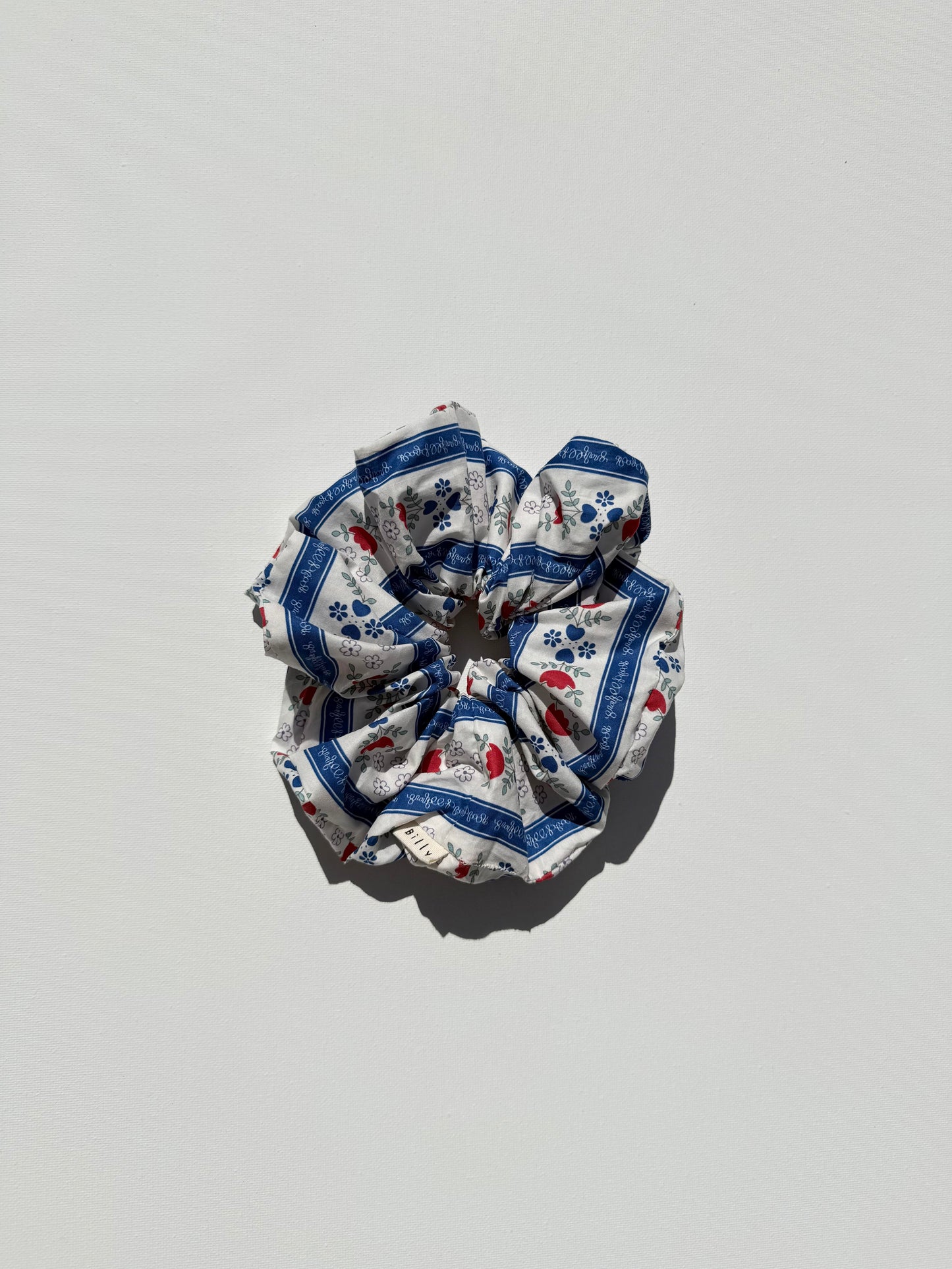 GARDEN FLORAL SCRUNCHIES