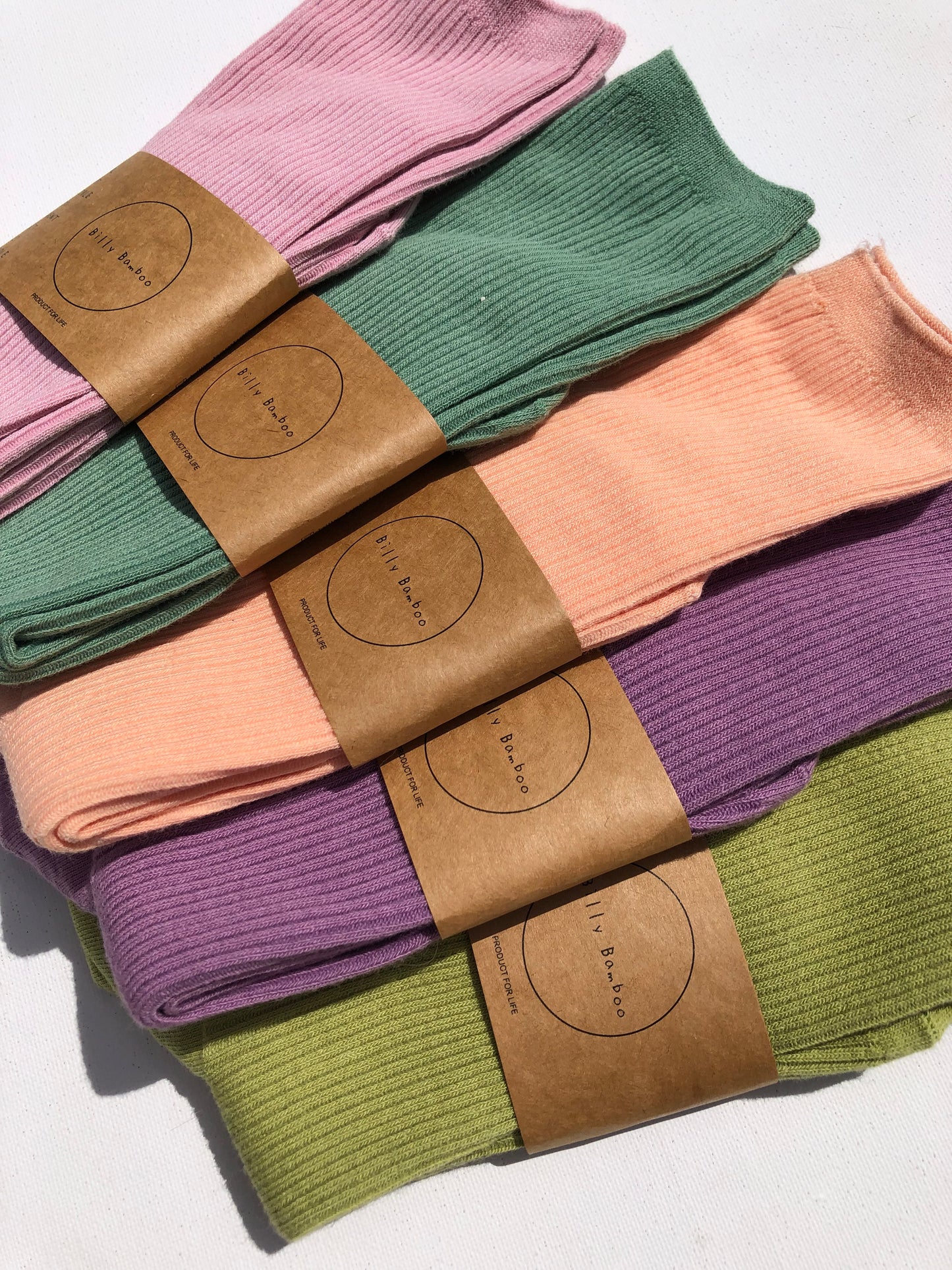 SMART HIGH COTTON SOCKS - bright