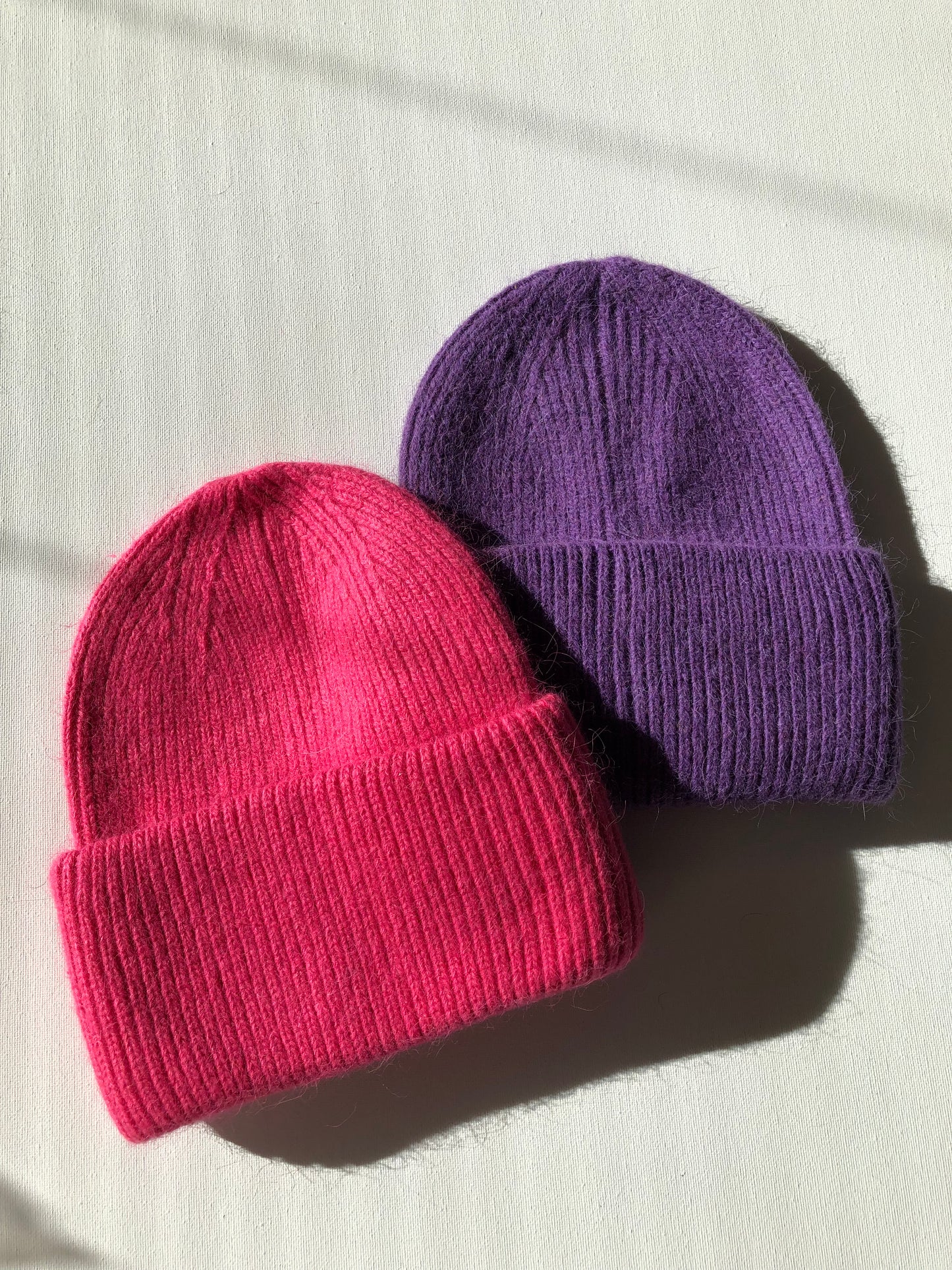 ROYAL ANGORA BEANIE - crystal brights
