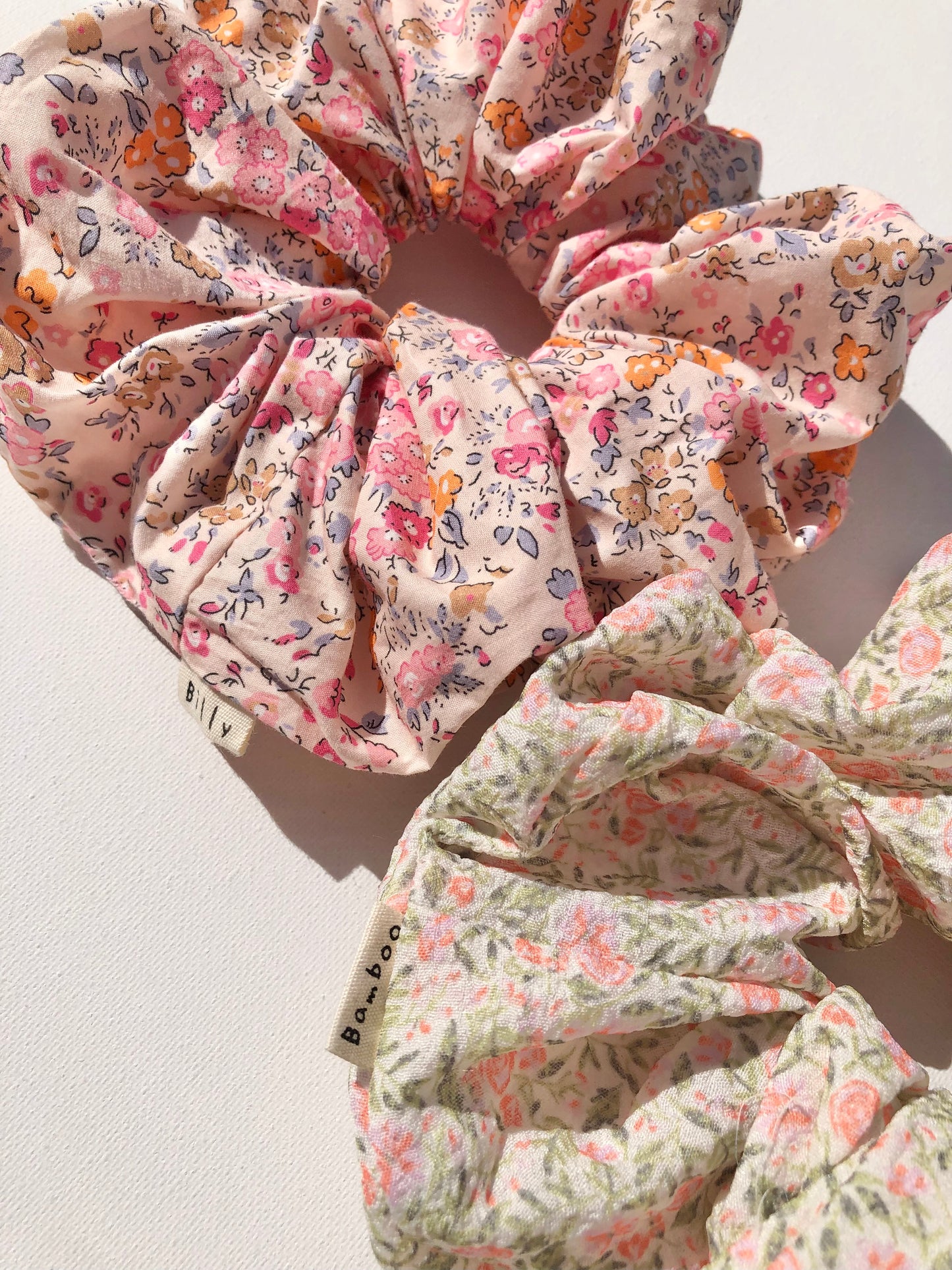 PRINCE EDWARD FLORAL SCRUNCHIES