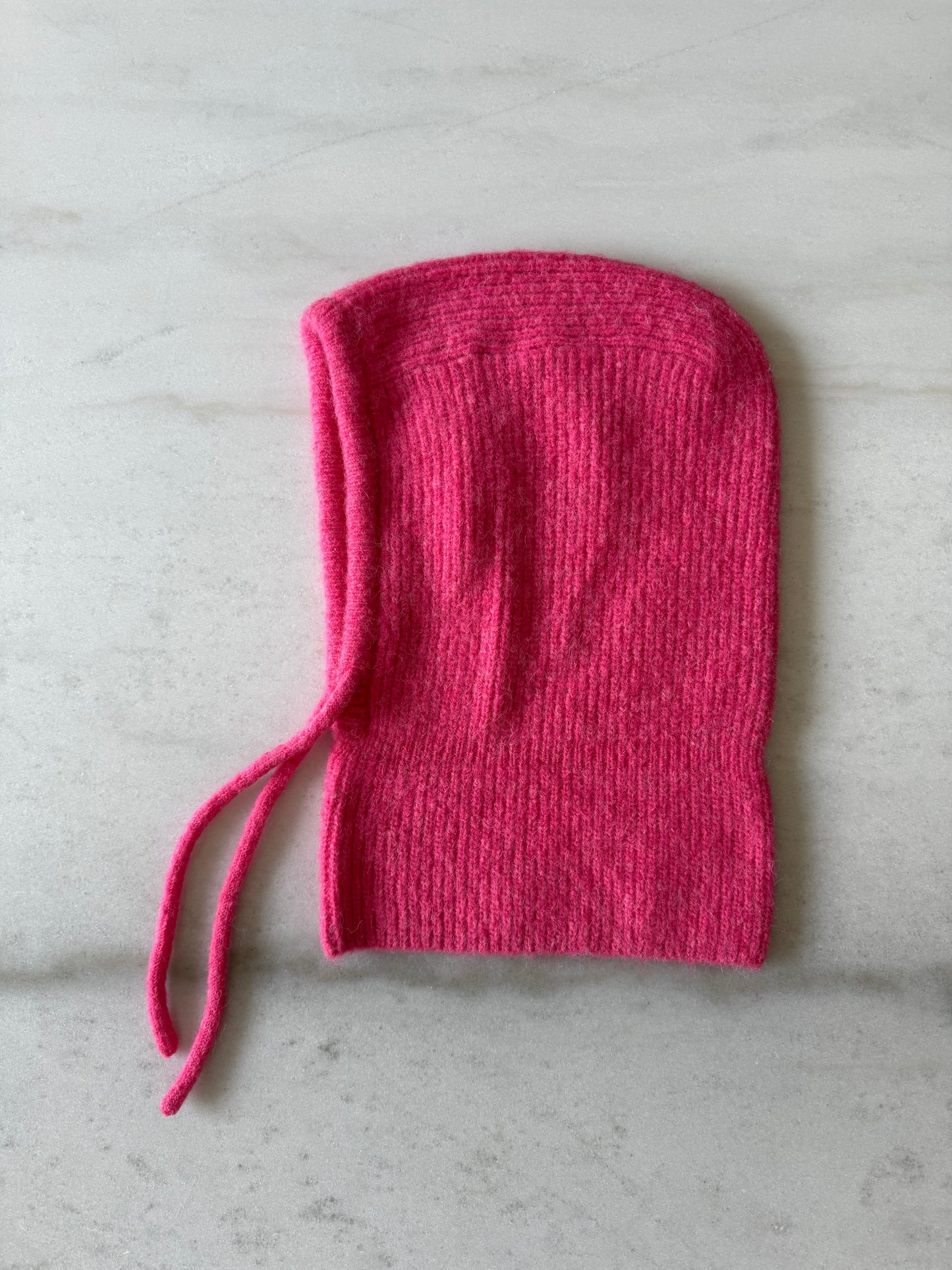 FUZZY ALPACA BALACLAVA - bright