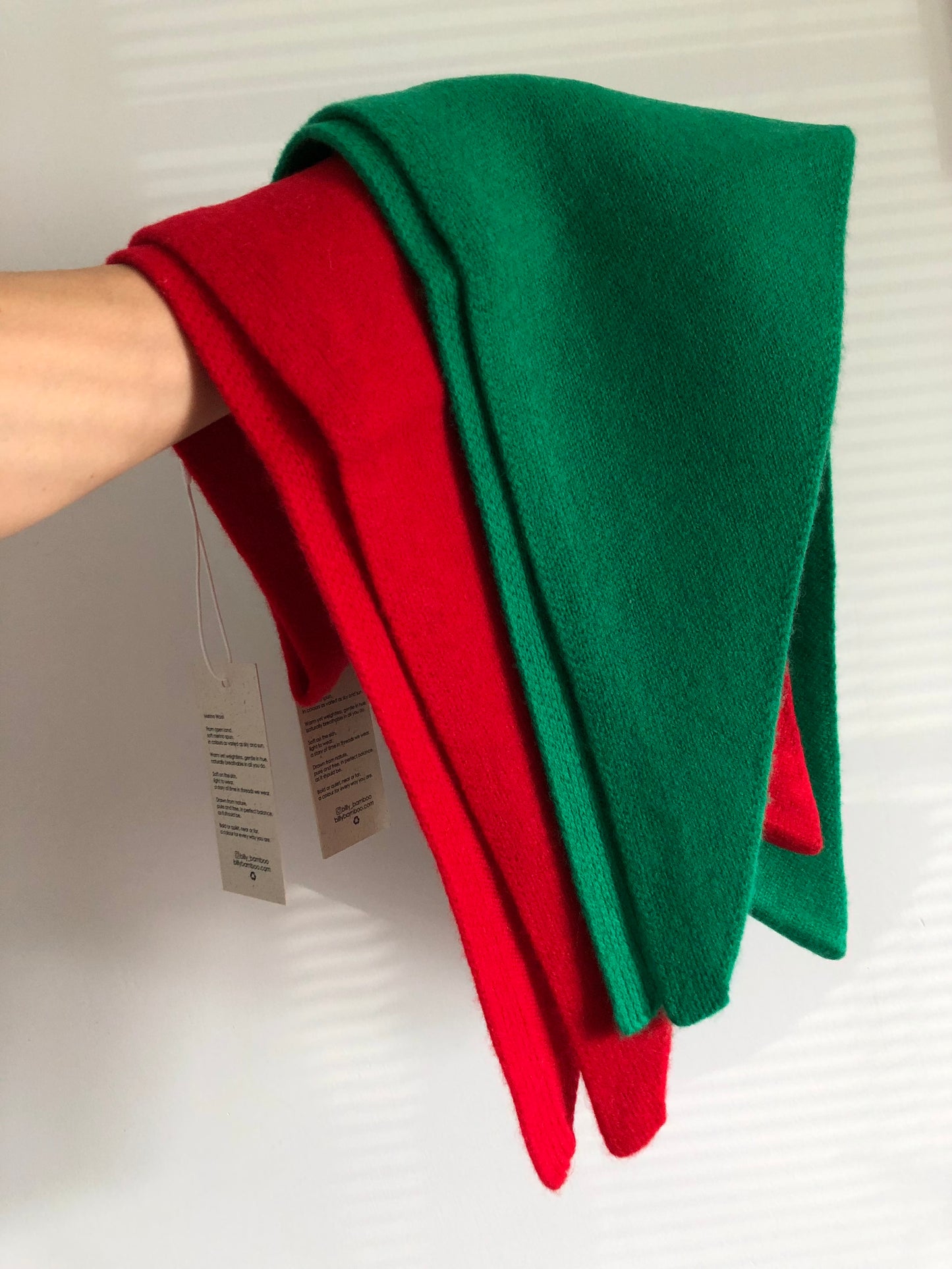 MERINO WOOL CRAVAT SCARF - End of September