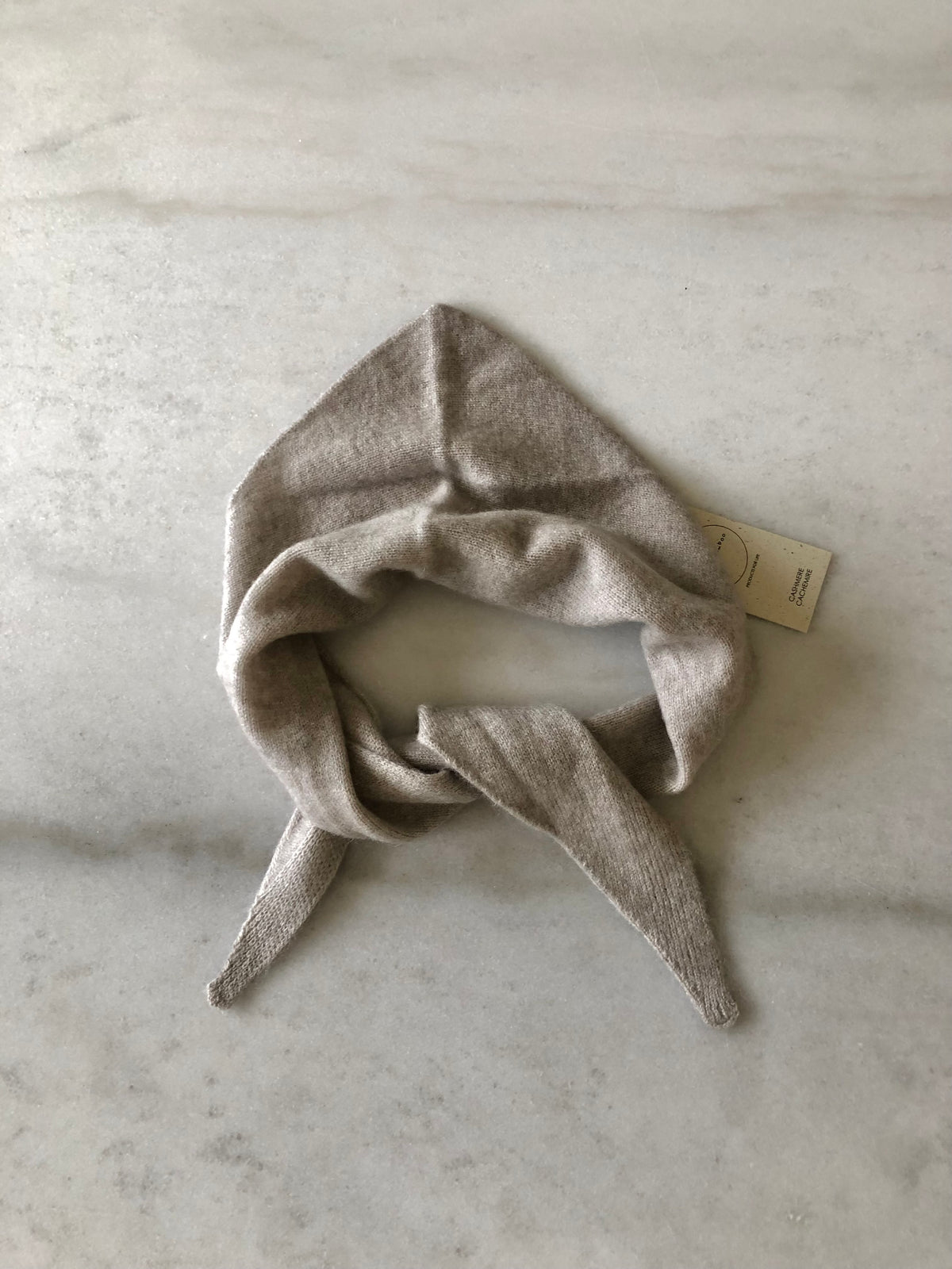 CASHMERE CRAVAT SCARF
