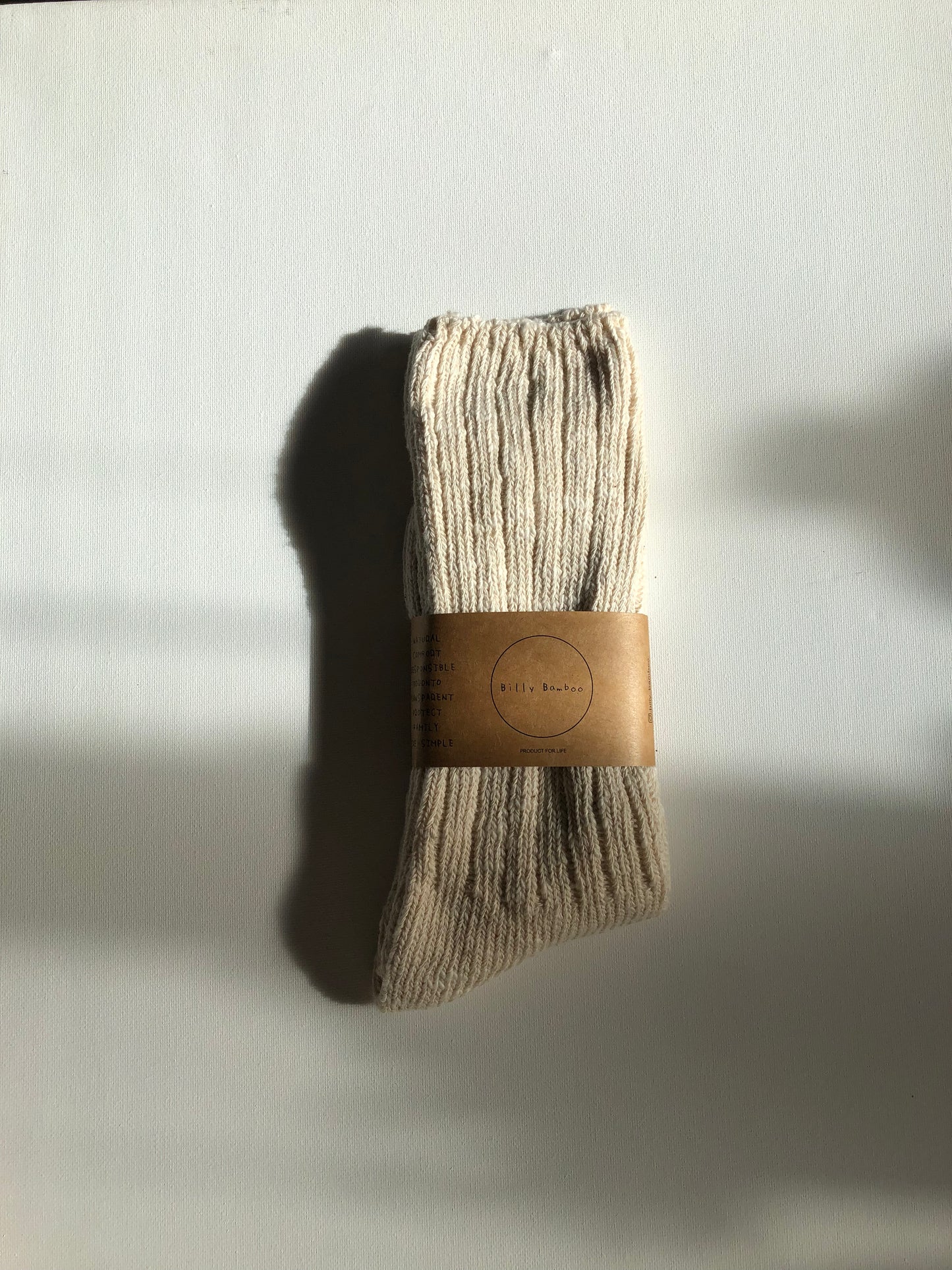 ORGANIC SLUB COTTON SOCKS