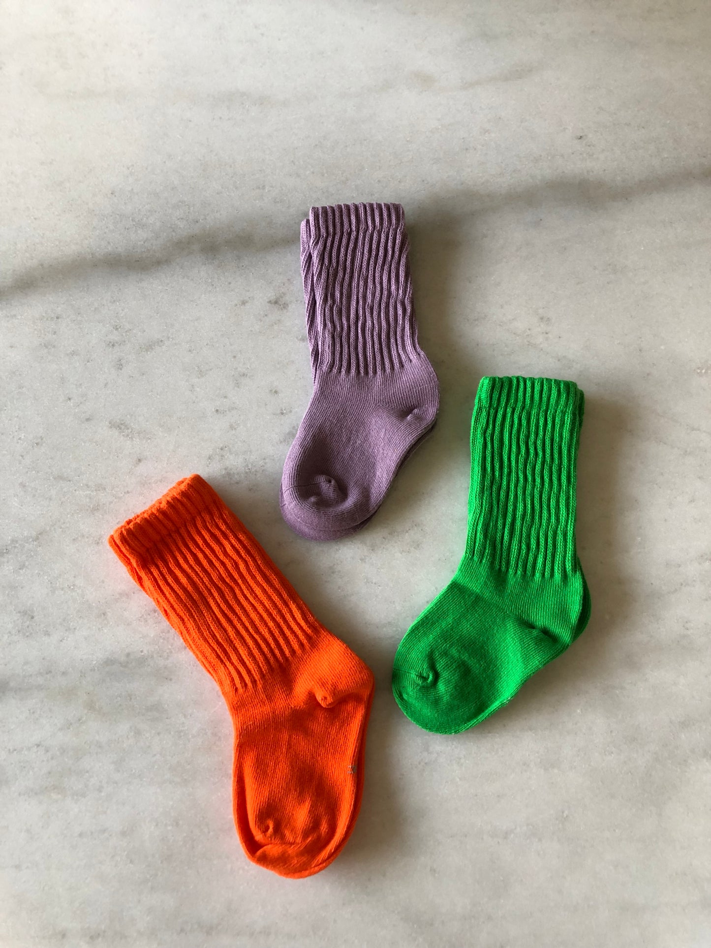 TODDLER RIBBED COTTON SOCK - Pack of 3