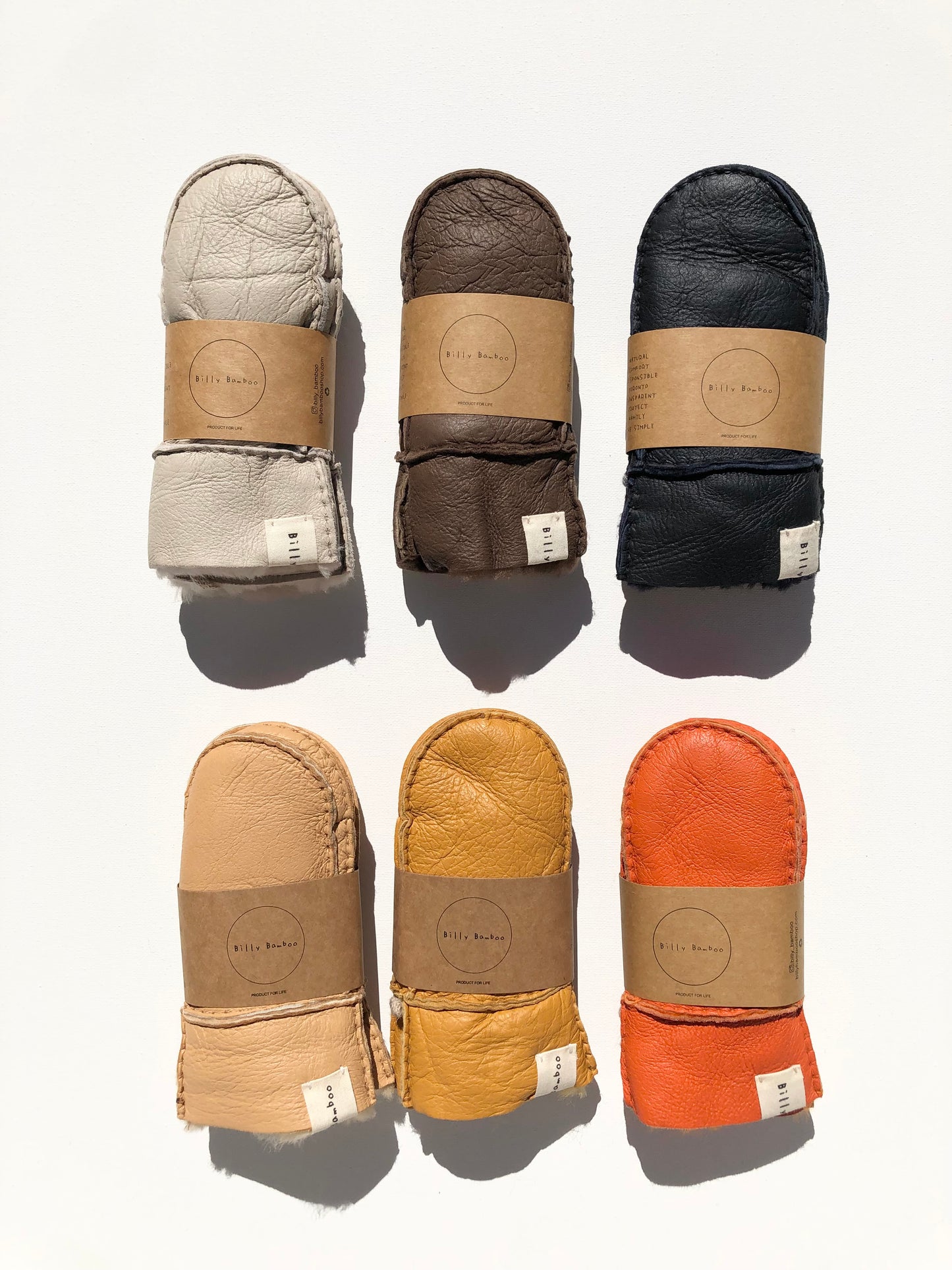 KIDS SHEARLING MITTENS