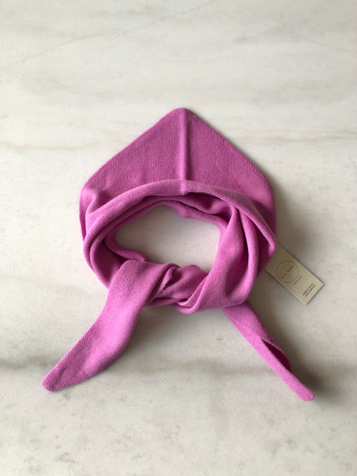 MERINO WOOL CRAVAT SCARF - End of September