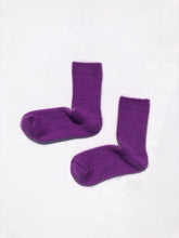 Load image into Gallery viewer, ANGORA WOOL SOCKS - crystal bright