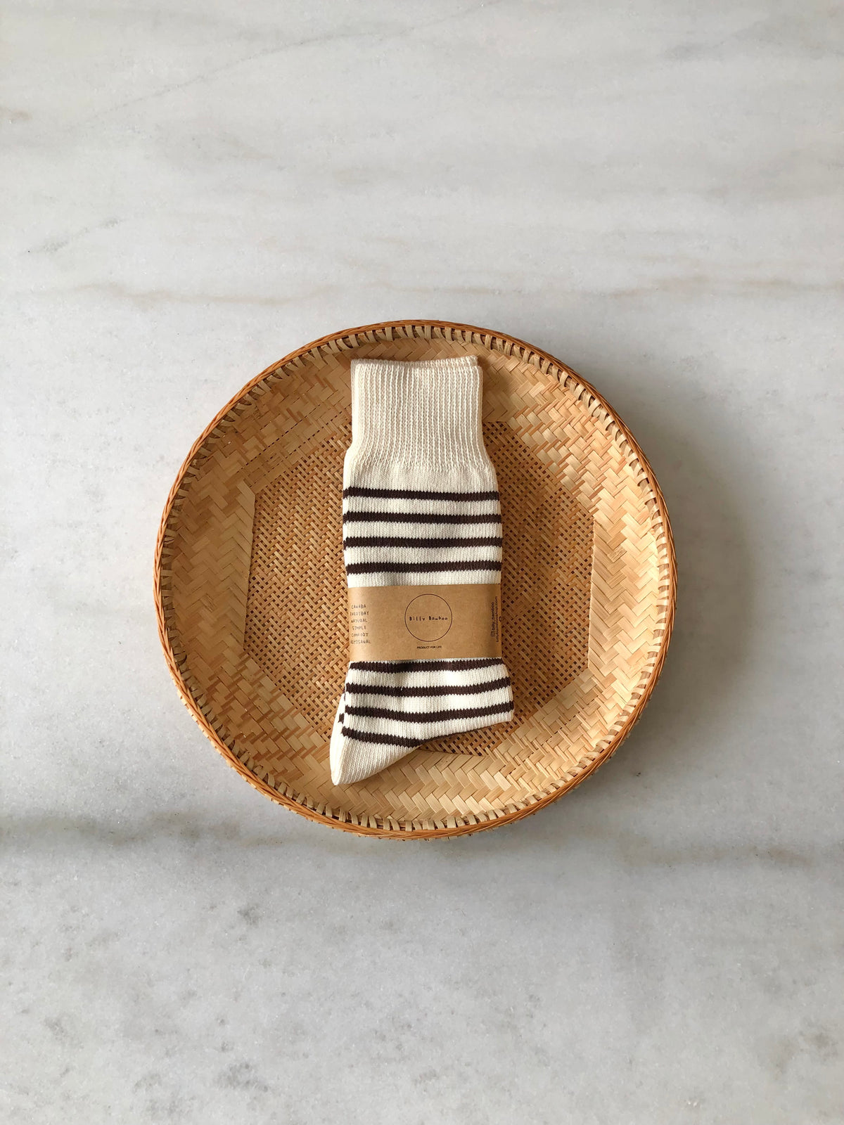 MAKINO STRIPE HIGH SOCKS