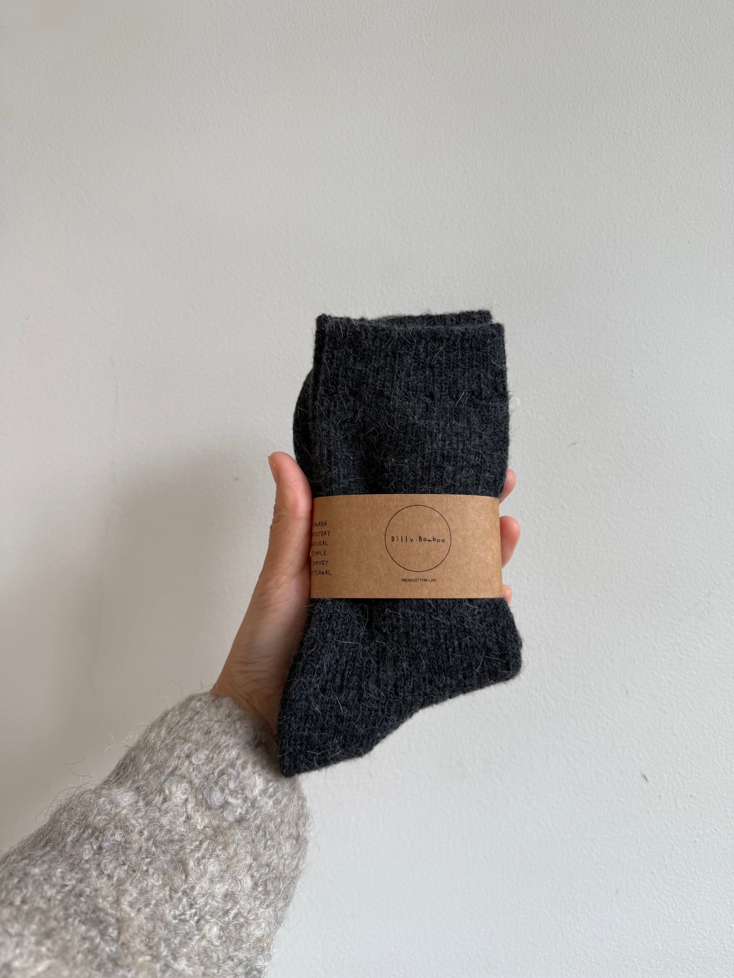 ICELAND WOOL SOCKS - neutral