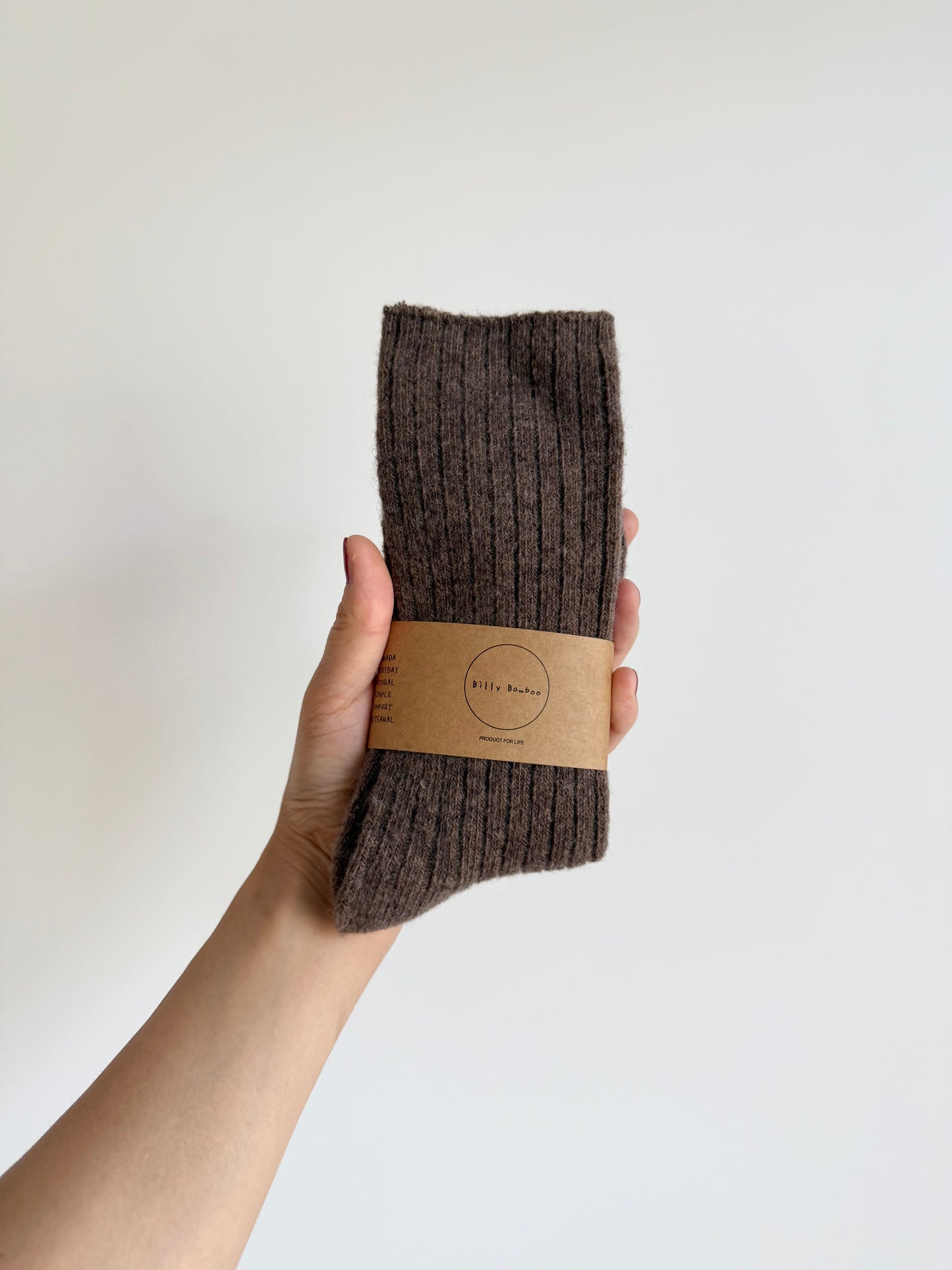 ICELAND WOOL HIGH SOCKS