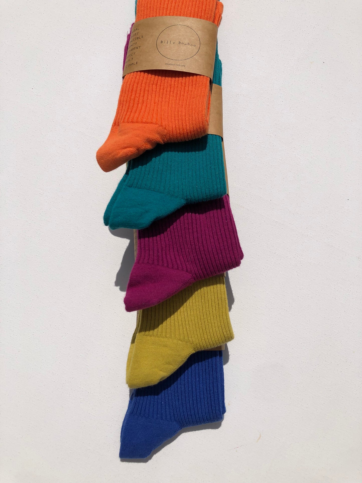 SMART HIGH COTTON SOCKS - bright