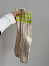 Load image into Gallery viewer, MEN’S COLLEGE STRIPE SOCKS