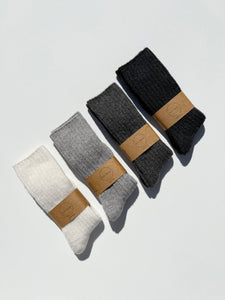 ICELAND WOOL HIGH SOCKS (Mid-October delivery)