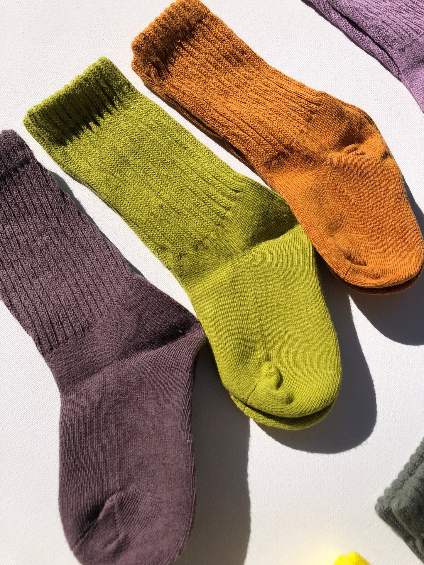 TODDLER RIBBED COTTON SOCK - Pack of 3