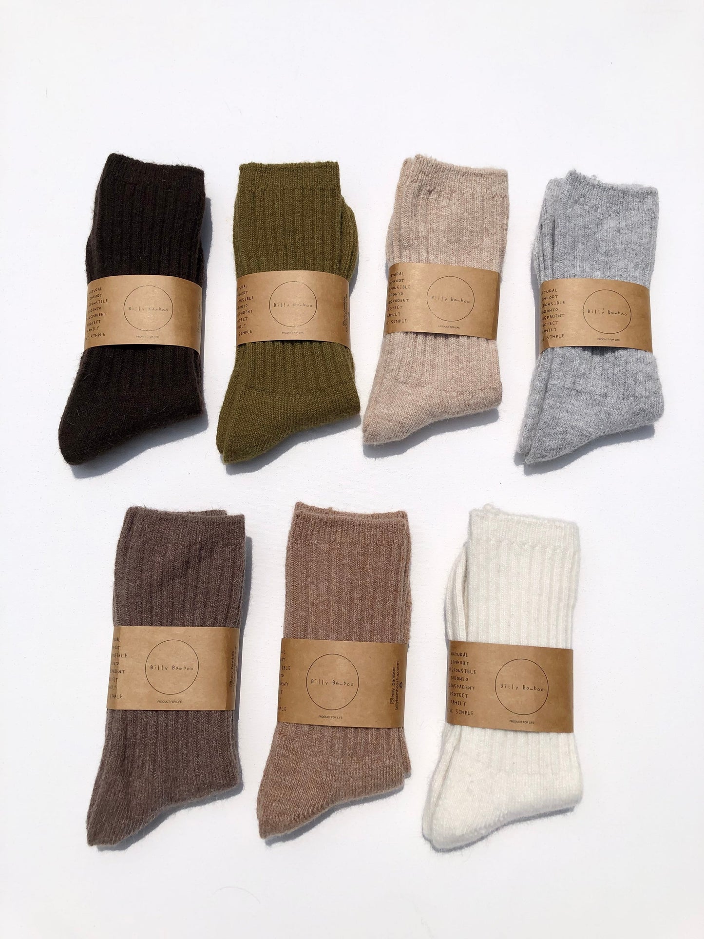 ICELAND WOOL SOCKS - neutral