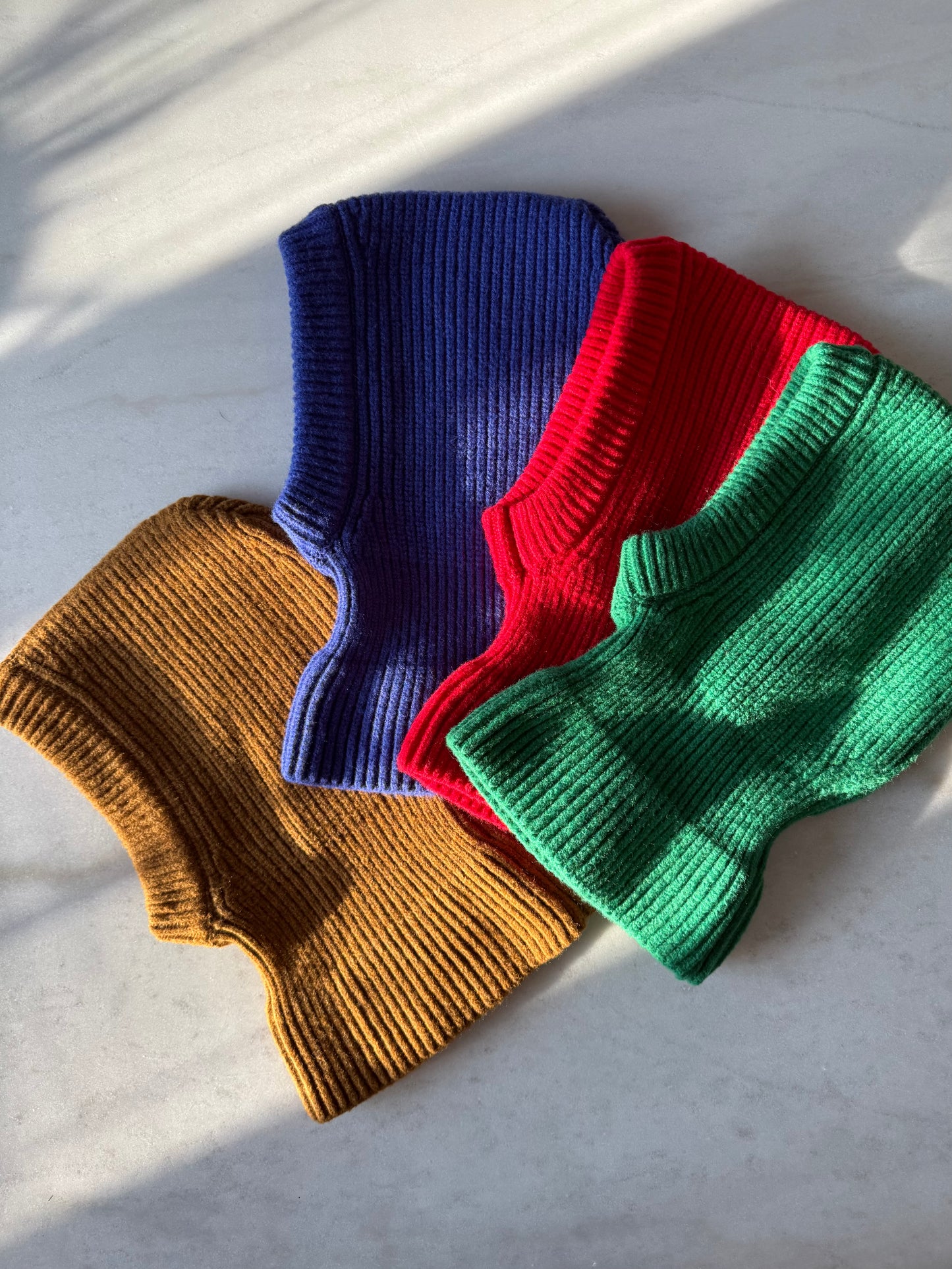 FUZZY ALPACA BALACLAVA - bright