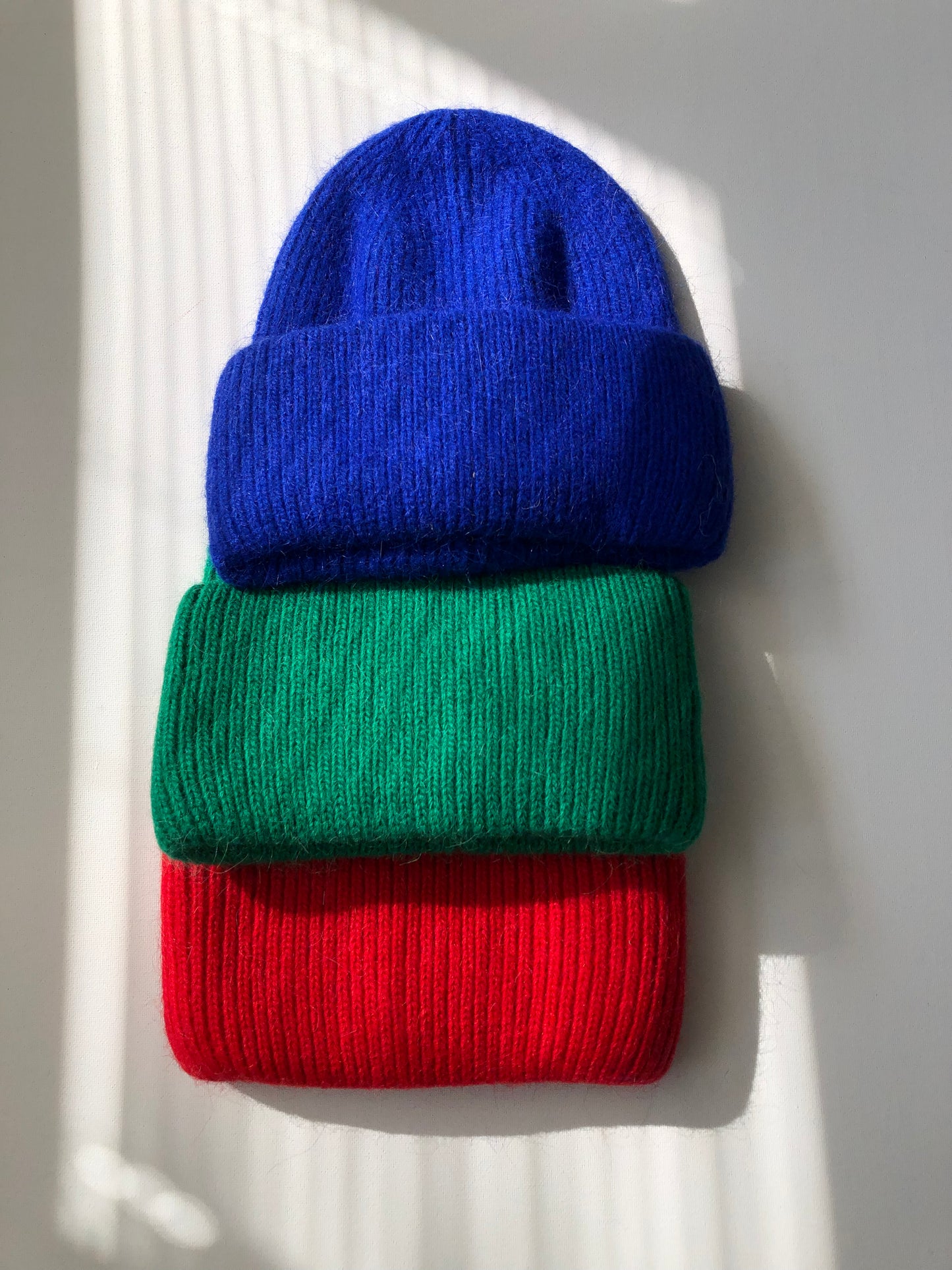 ROYAL ANGORA BEANIE - crystal brights