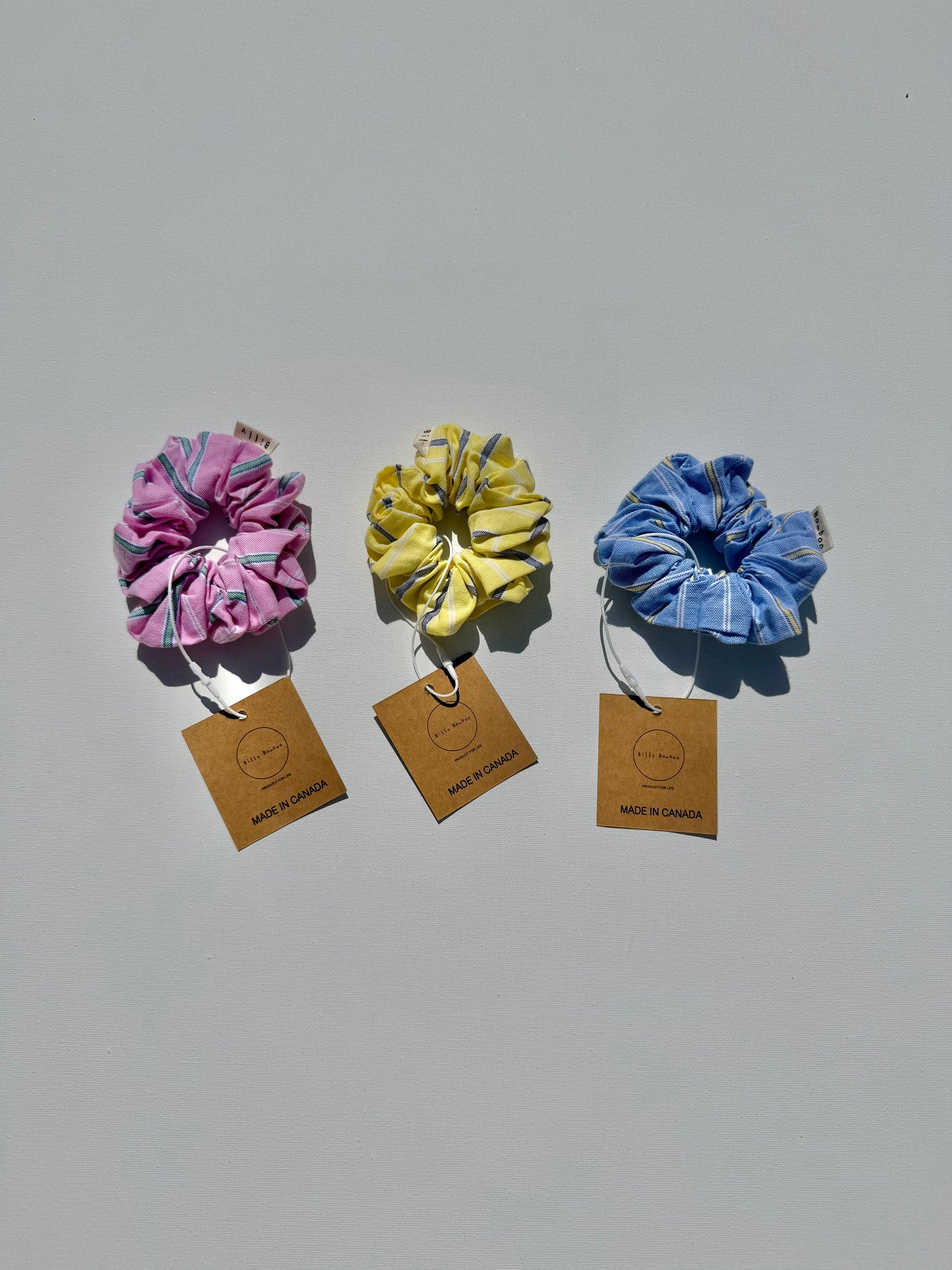 OXFORD REGATTA STRIPE SCRUNCHIE