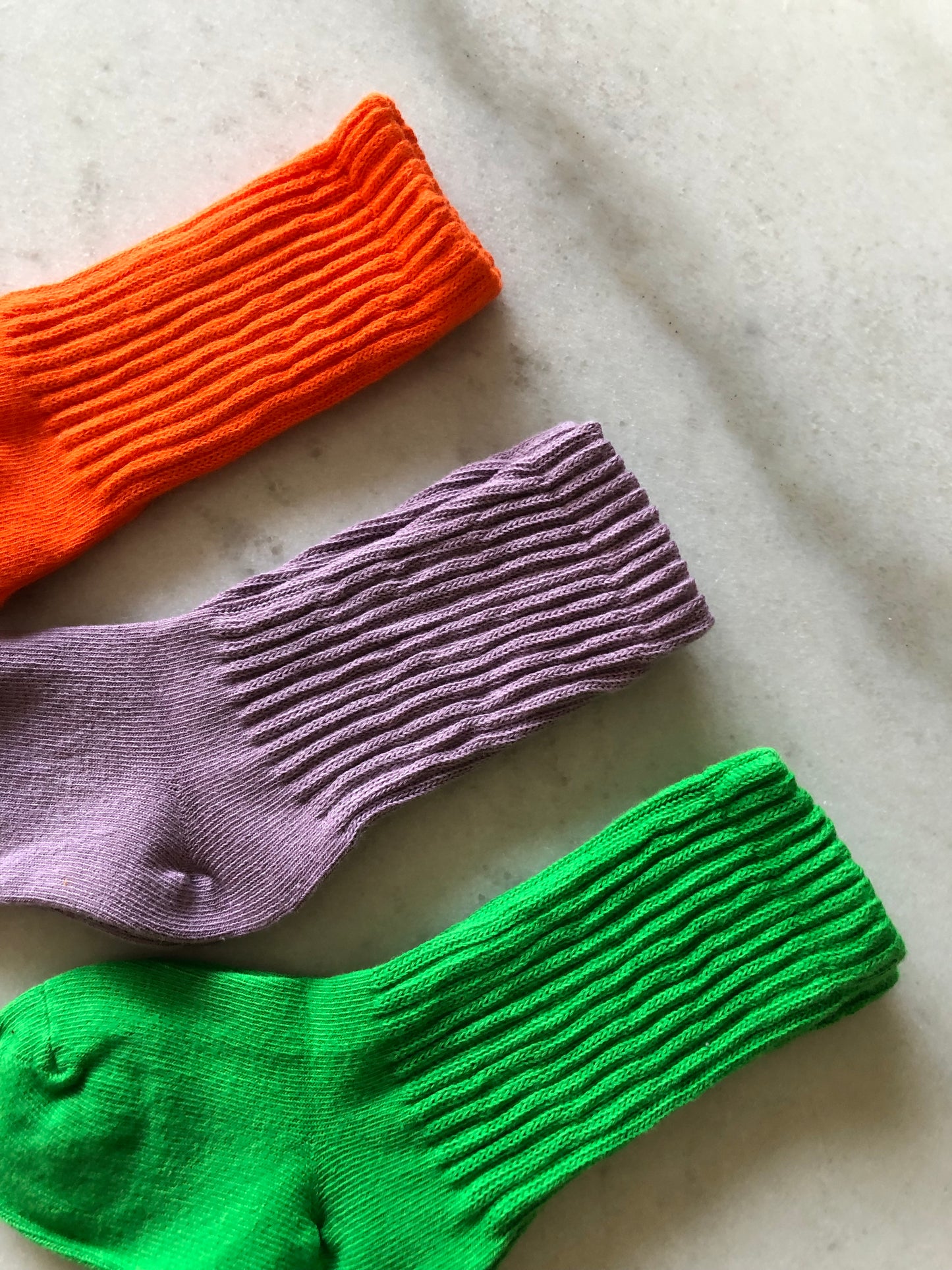 TODDLER RIBBED COTTON SOCK - Pack of 3