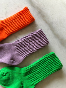 TODDLER COLOR SOCK - pack of 3