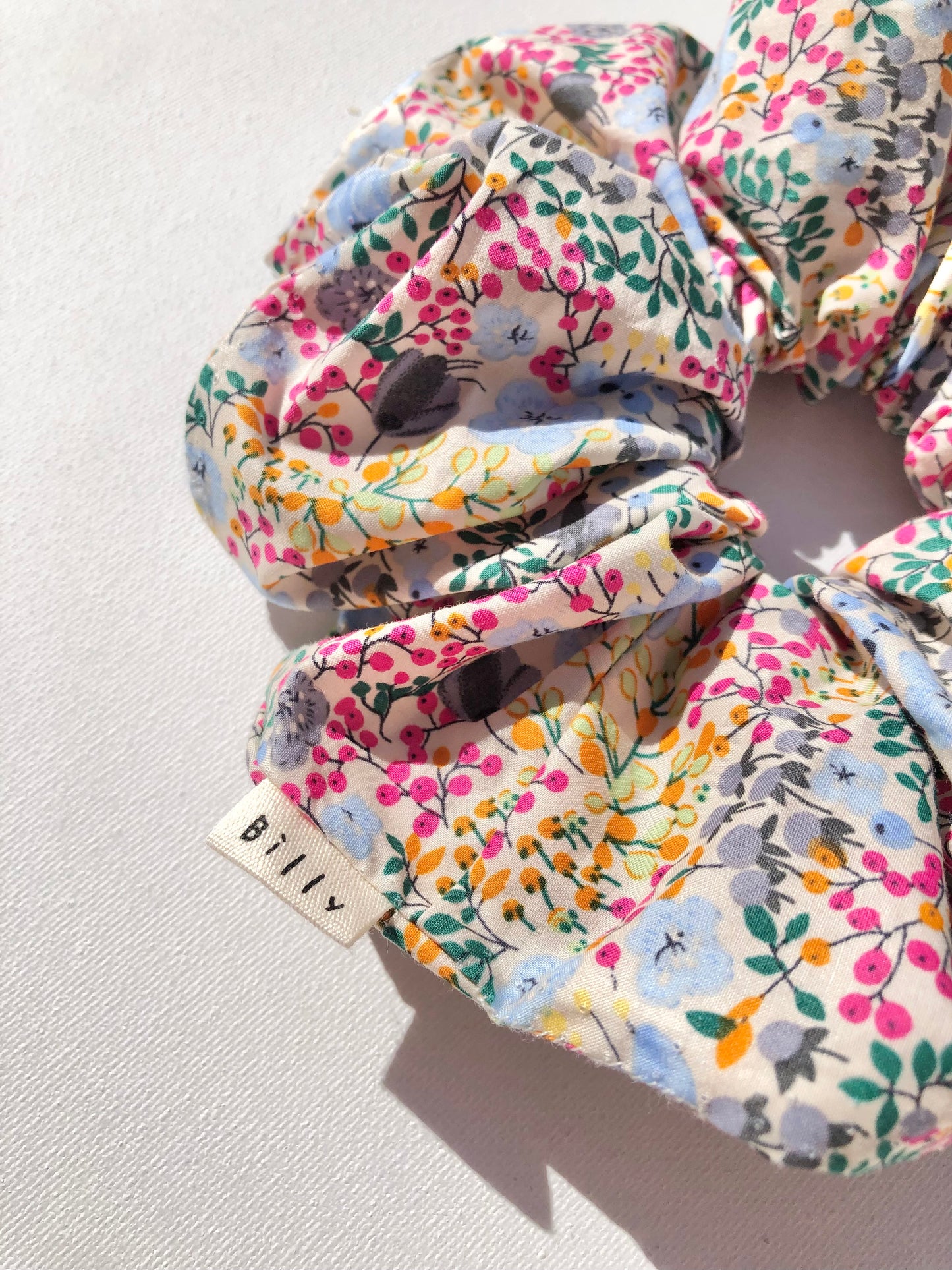 PRINCE EDWARD FLORAL SCRUNCHIES