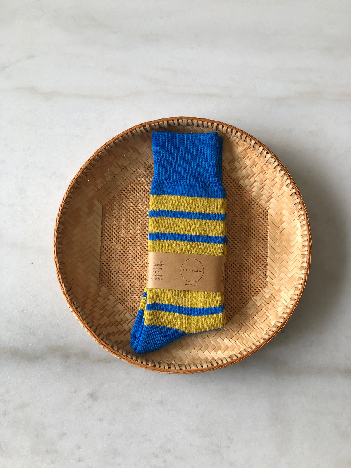 MAKINO POP STRIPE HIGH SOCKS