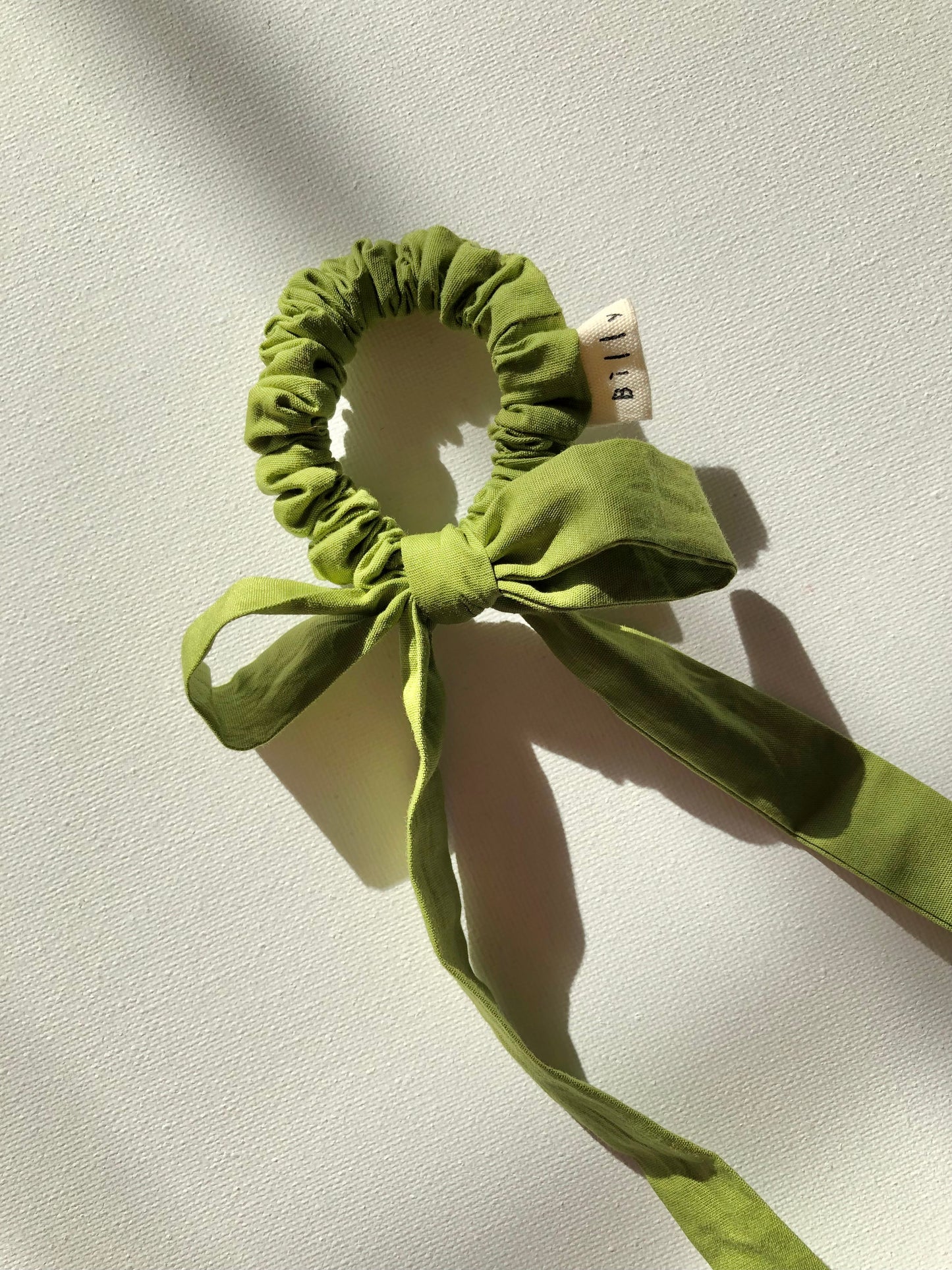 COTTON POPLIN MINI BOW SCRUNCHIES