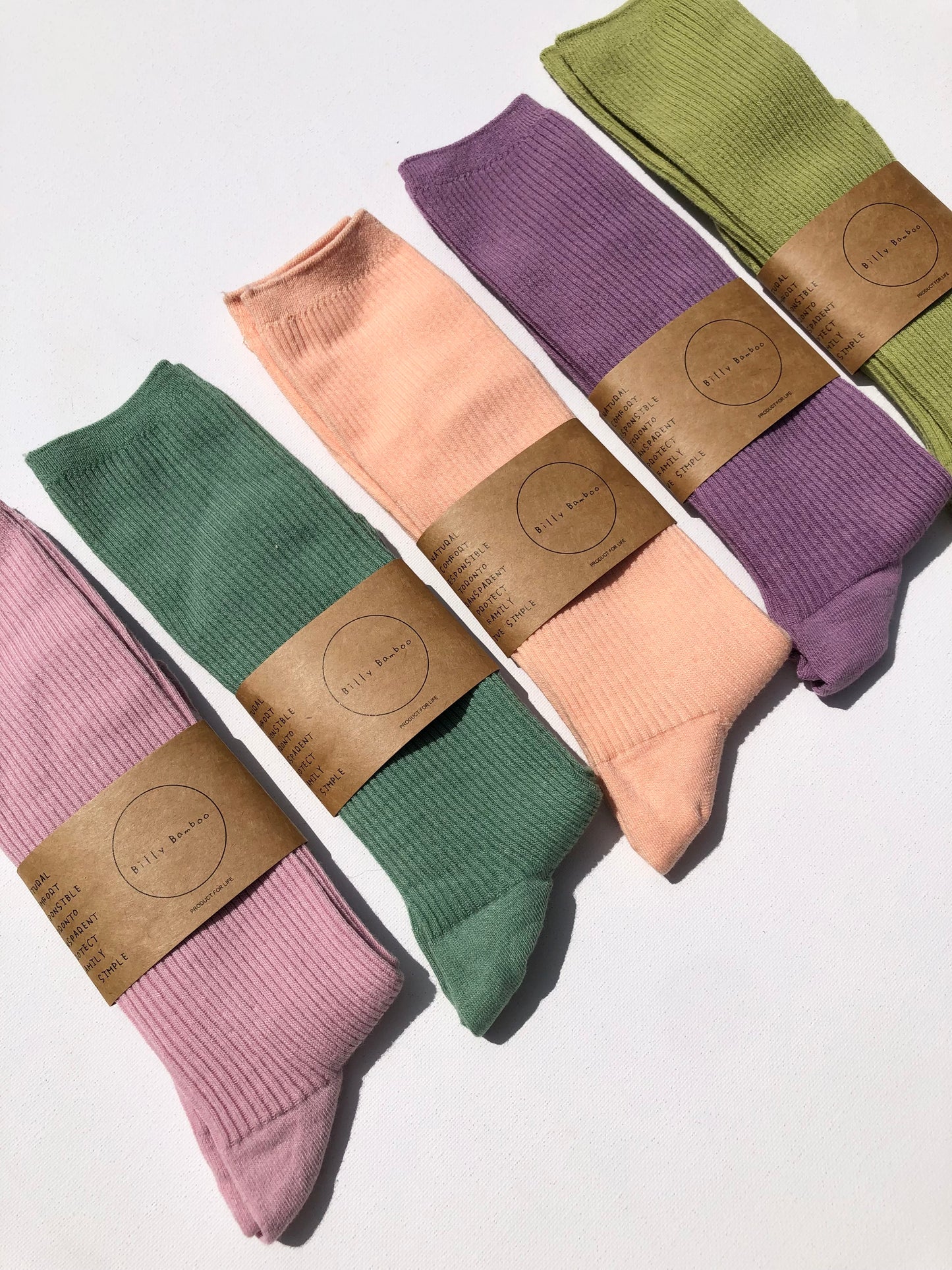 SMART HIGH COTTON SOCKS - bright