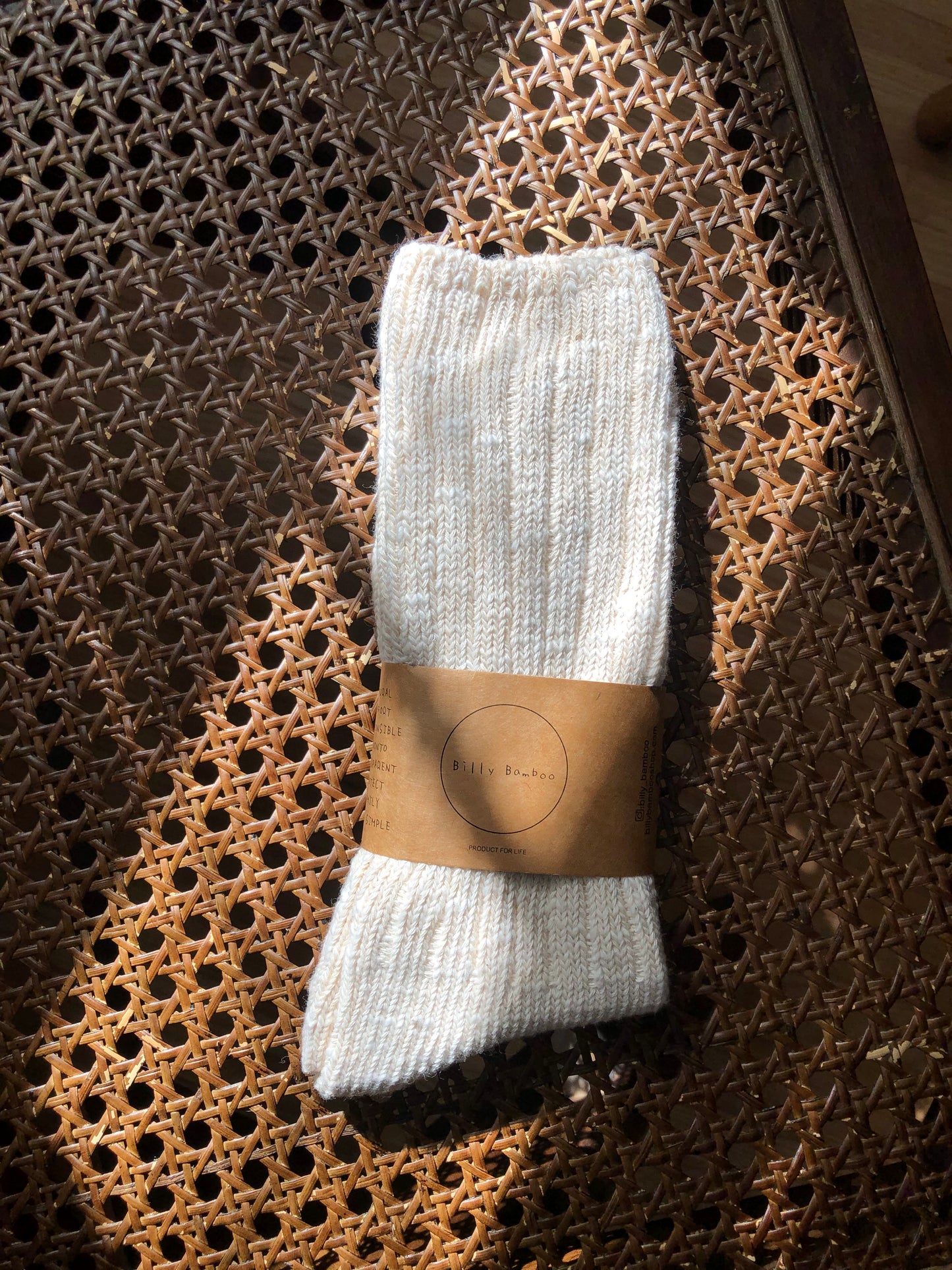 ORGANIC SLUB COTTON SOCKS