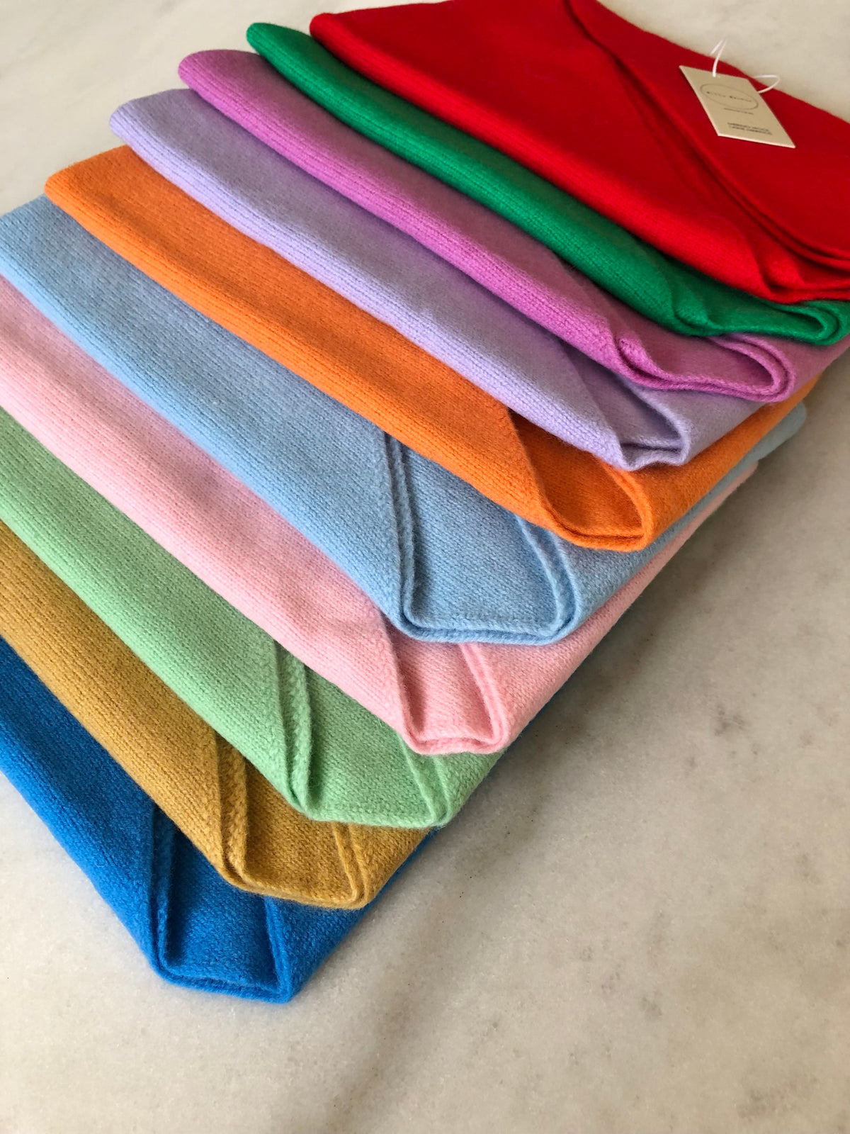 MERINO WOOL CRAVAT SCARF - End of September