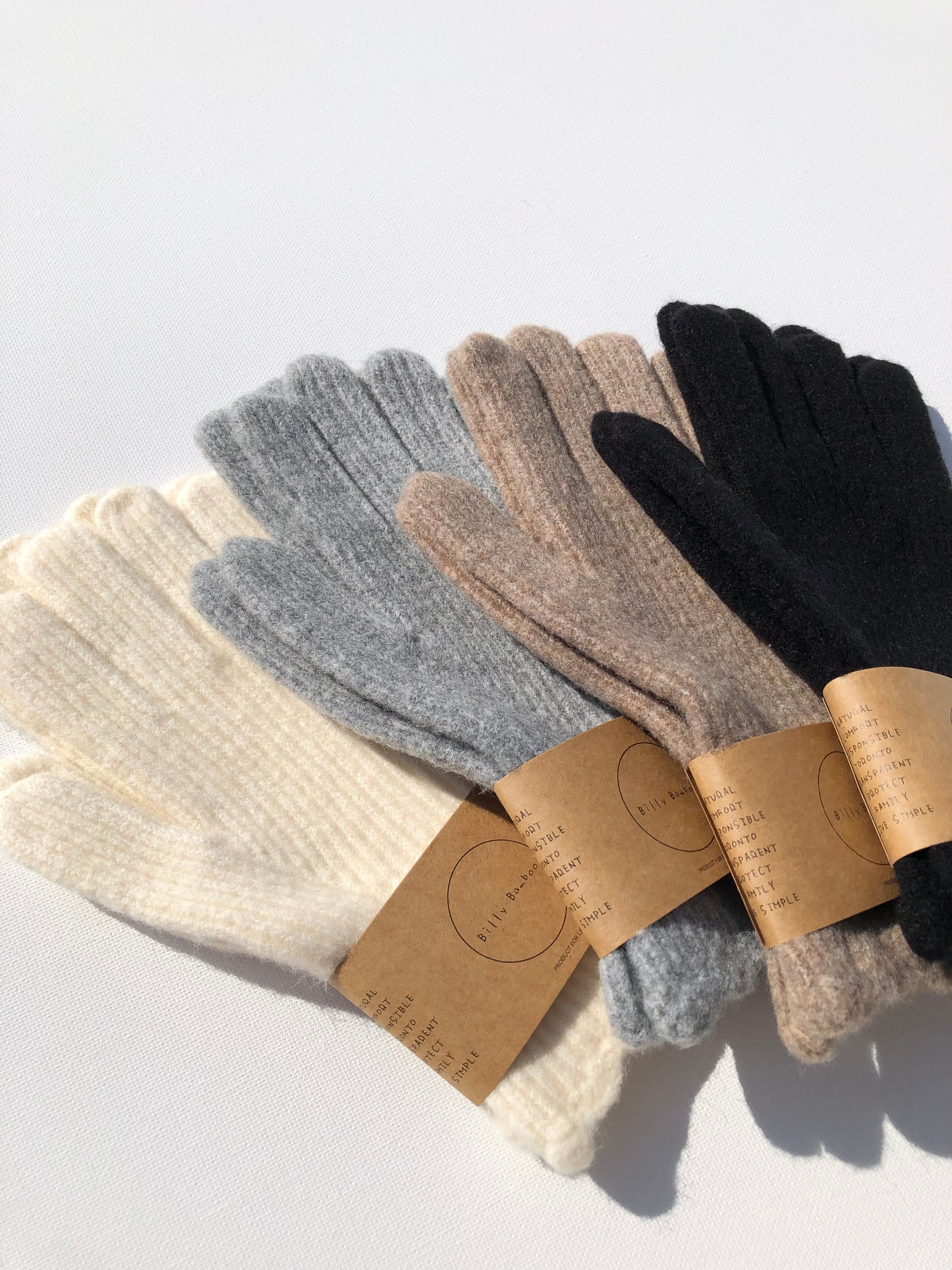FUZZY WOOL SCREEN TOUCH GLOVES