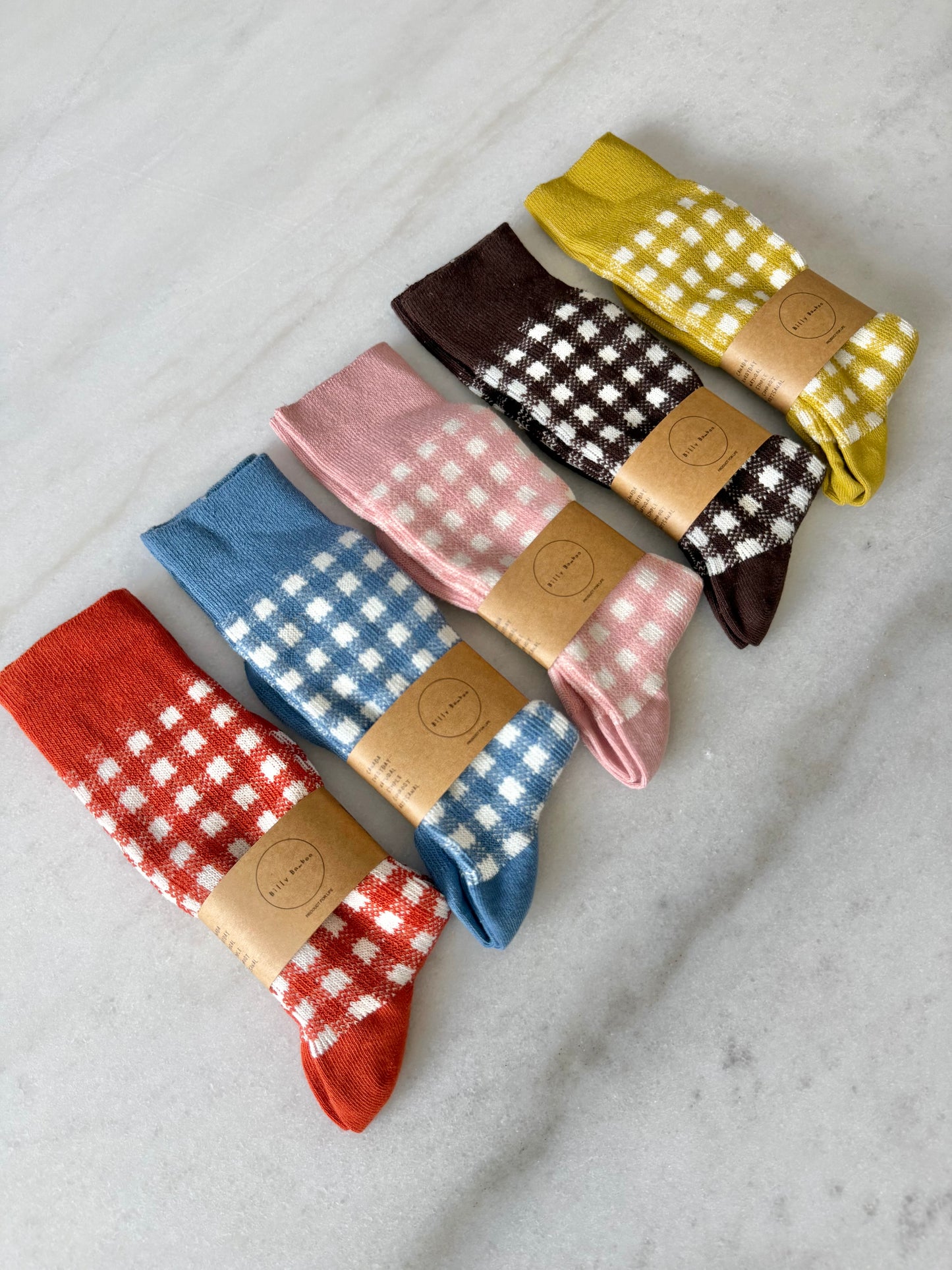 RETRO PLAID SOCKS - August 15th 2026