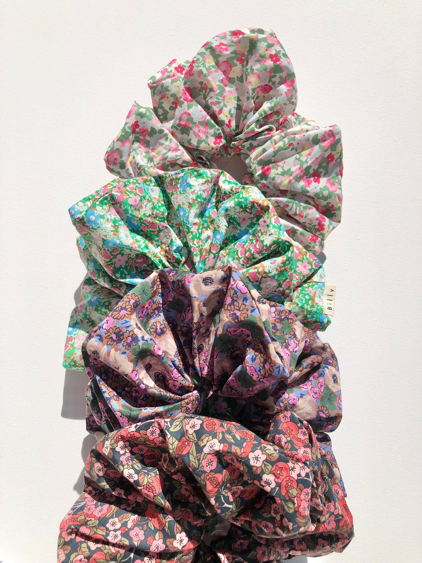 PRINCE EDWARD FLORAL SCRUNCHIES