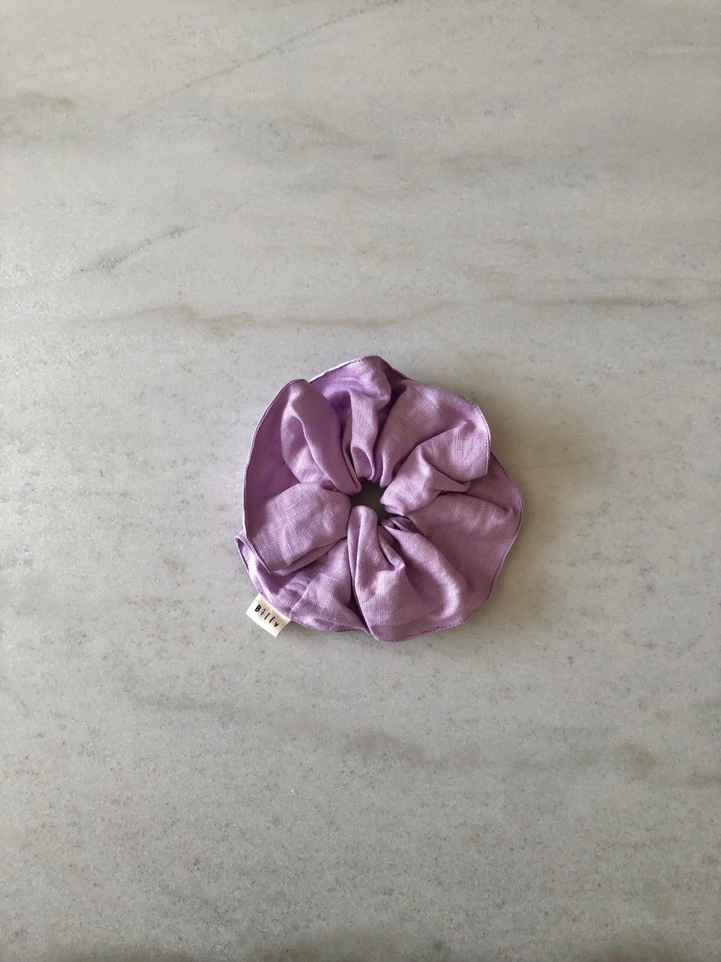 PURE LINEN SCRUNCHIES - bright