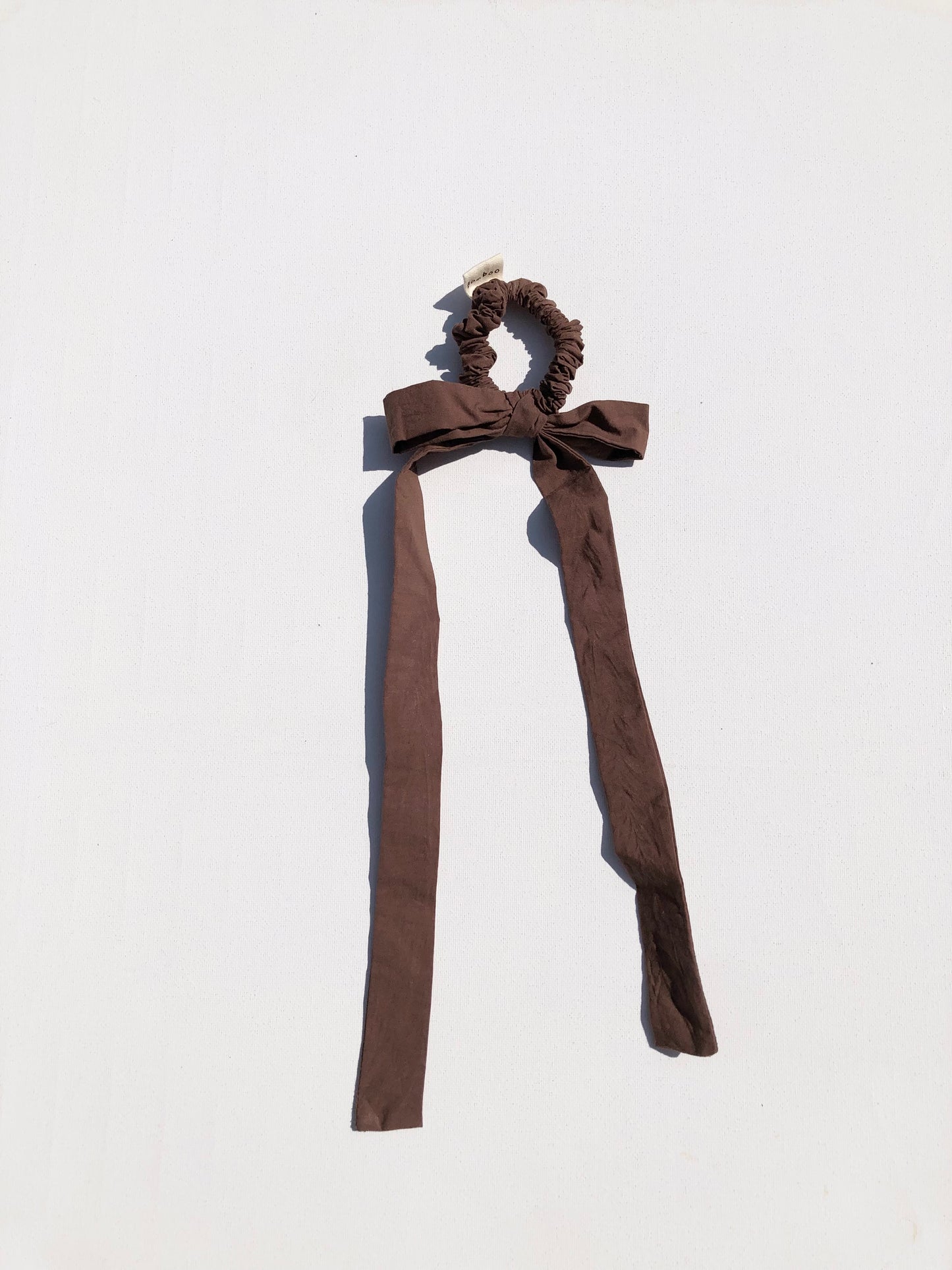 COTTON POPLIN MINI BOW SCRUNCHIES