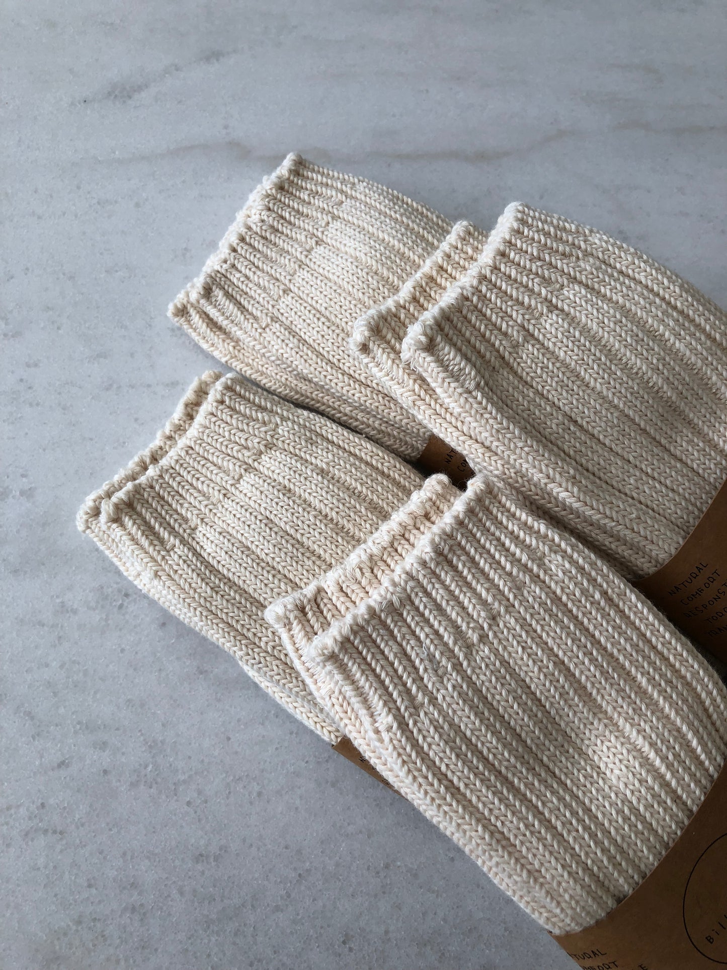 MEN’S CHUNKY RIBBED HIGH SOCKS