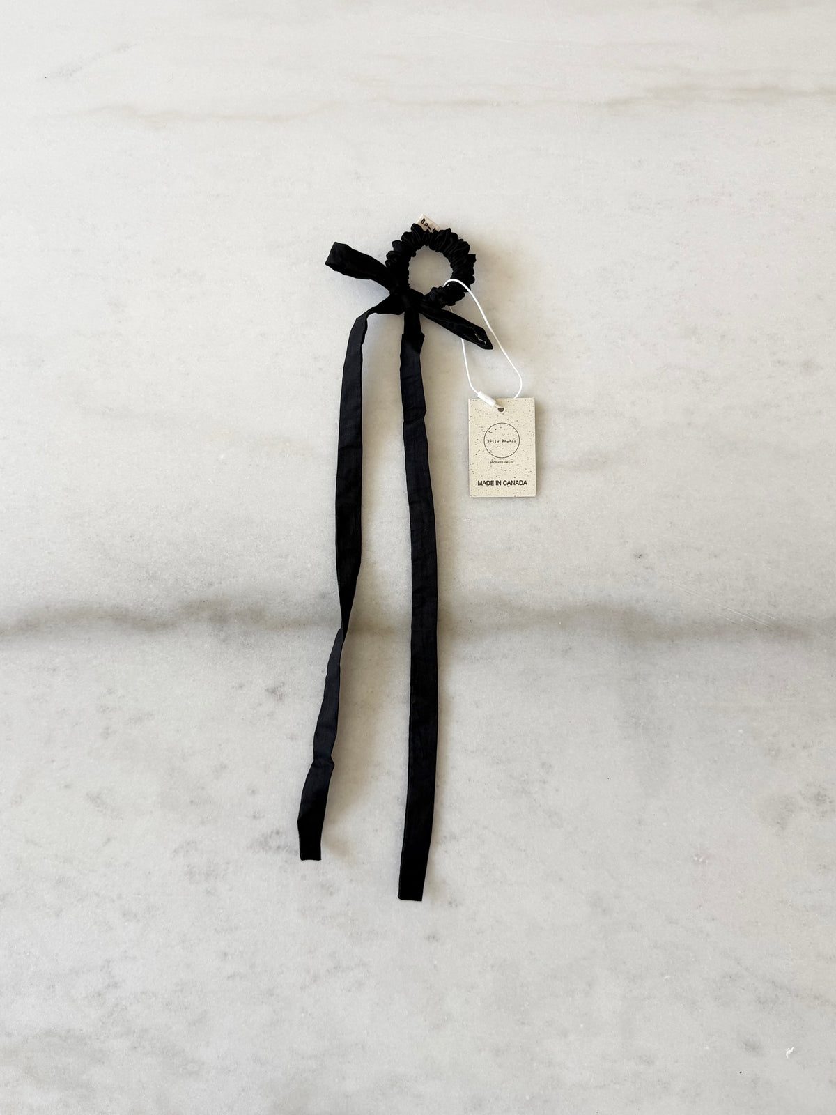 COTTON POPLIN MINI BOW SCRUNCHIES