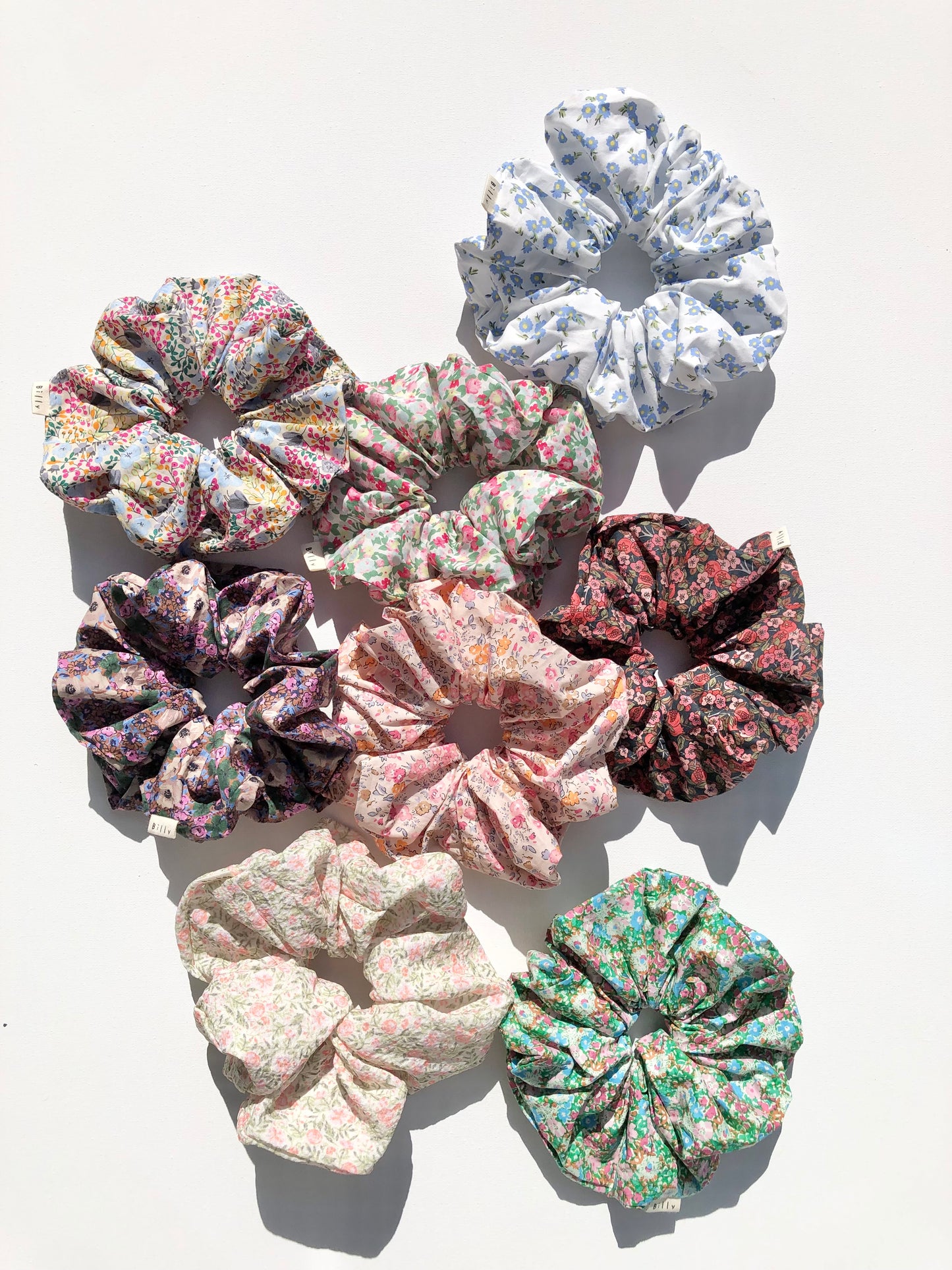 PRINCE EDWARD FLORAL SCRUNCHIES