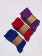 Load image into Gallery viewer, ANGORA WOOL SOCKS - crystal bright