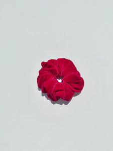 VELVET SCRUNCHIES - bright