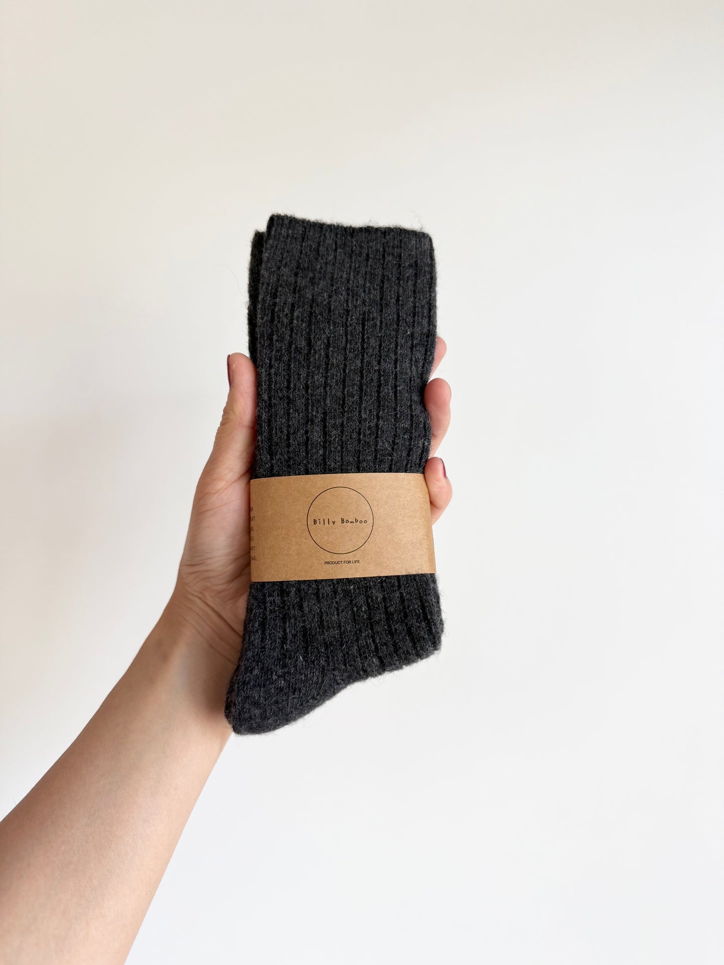 ICELAND WOOL HIGH SOCKS