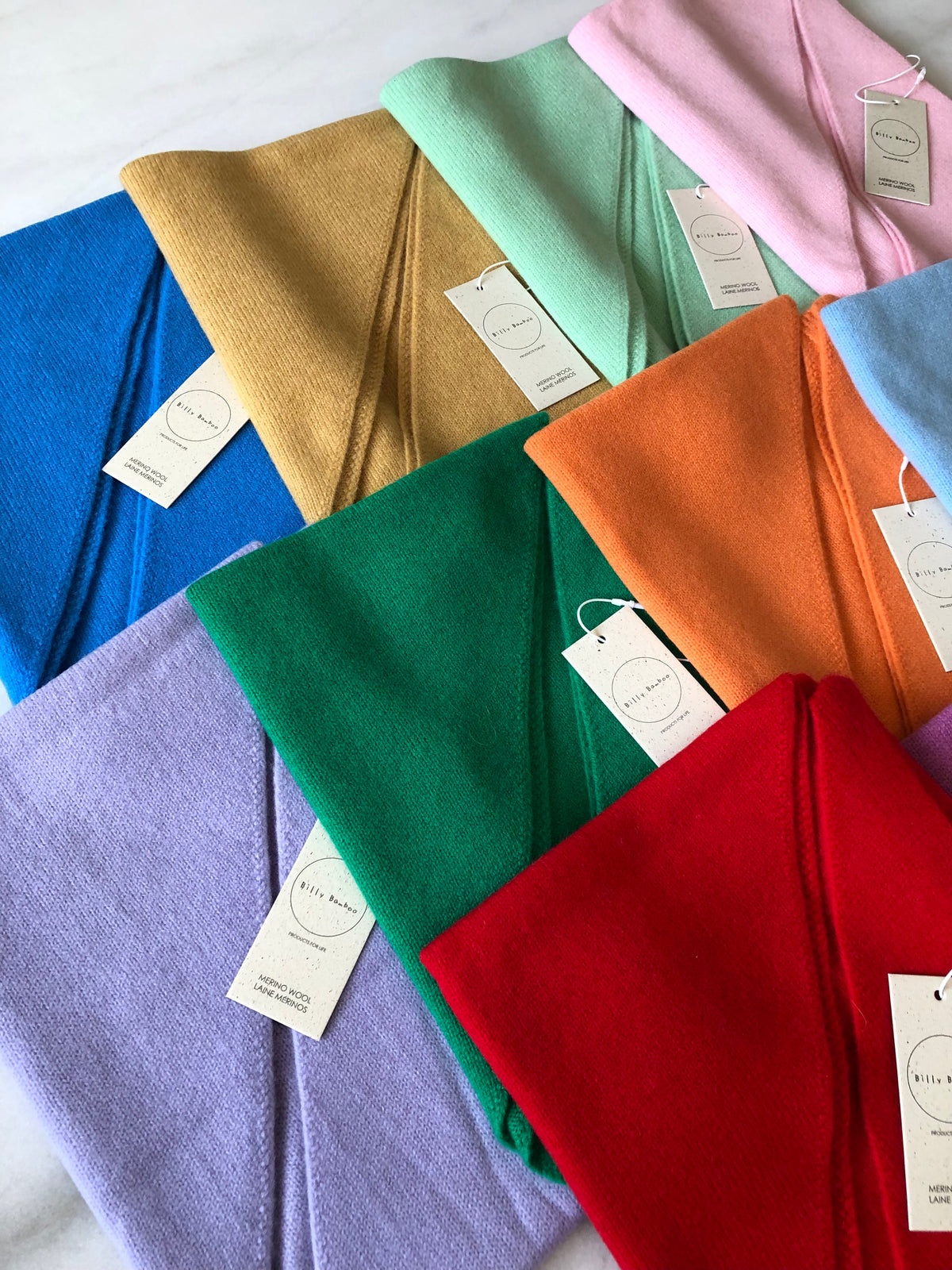 MERINO WOOL CRAVAT SCARF - End of September