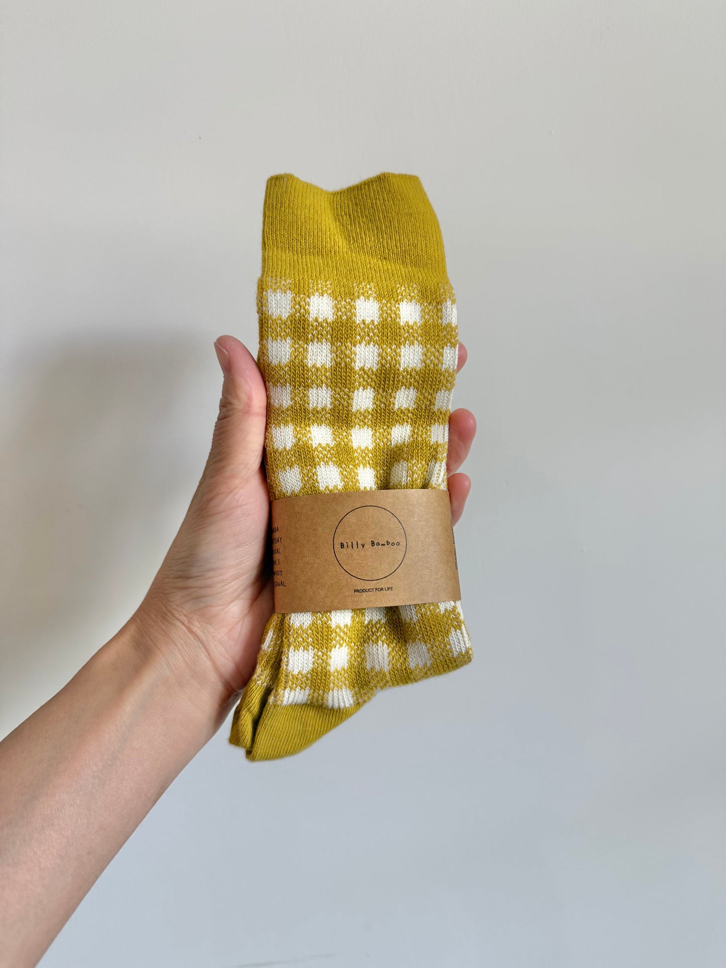 RETRO PLAID SOCKS - August 15th 2026