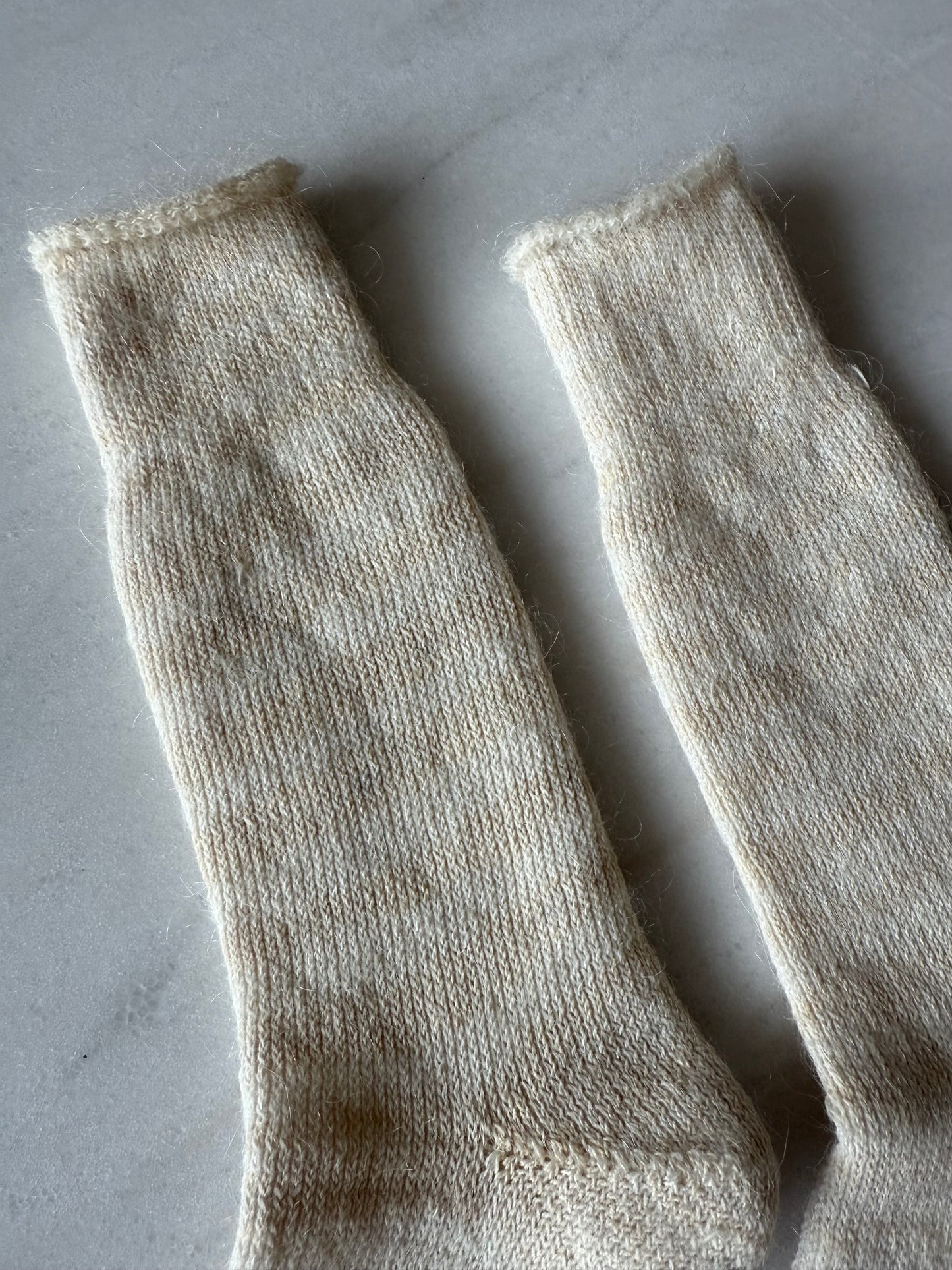 CANADA MOHAIR SOCKS