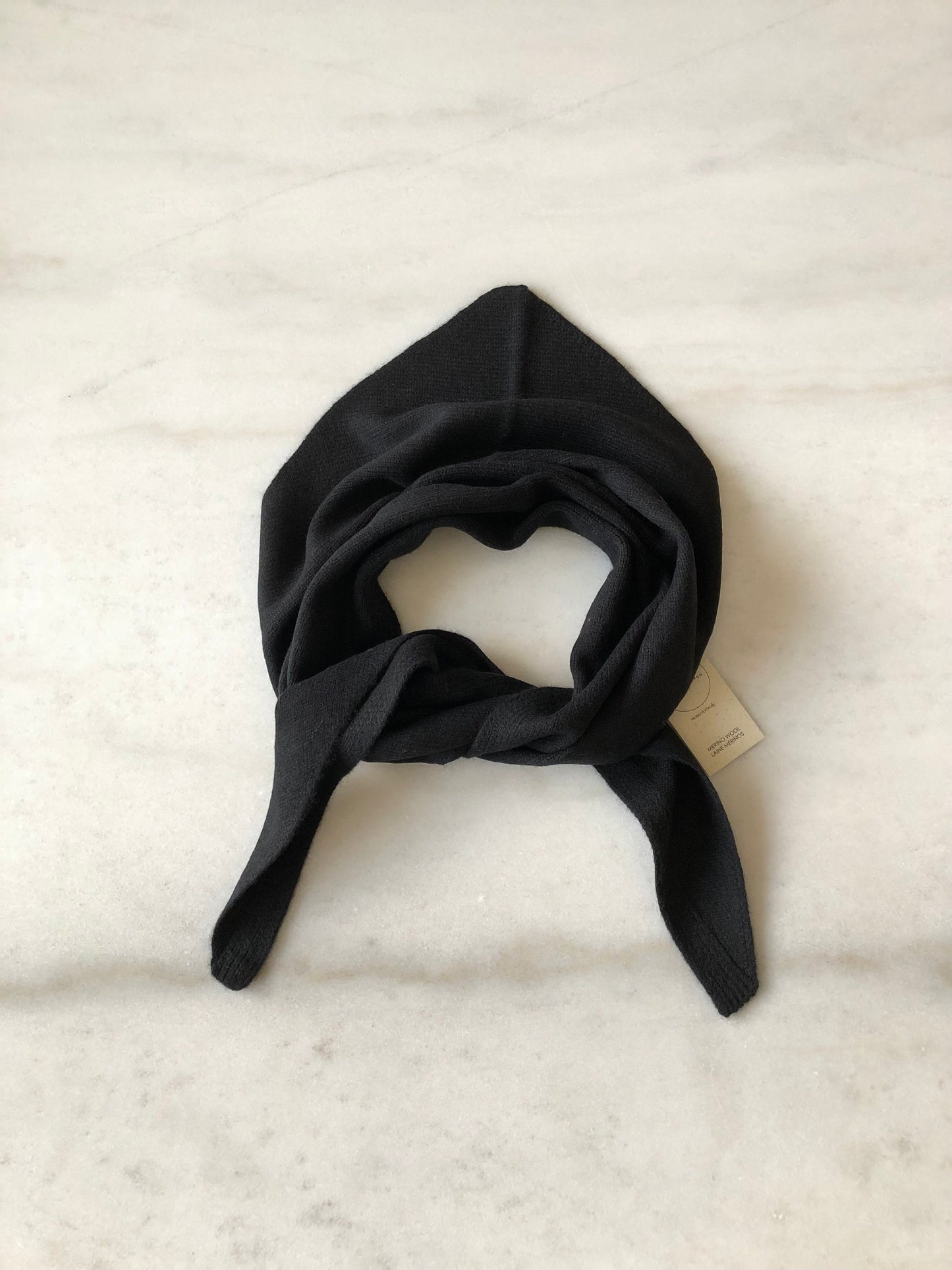 MERINO WOOL CRAVAT SCARF - End of September