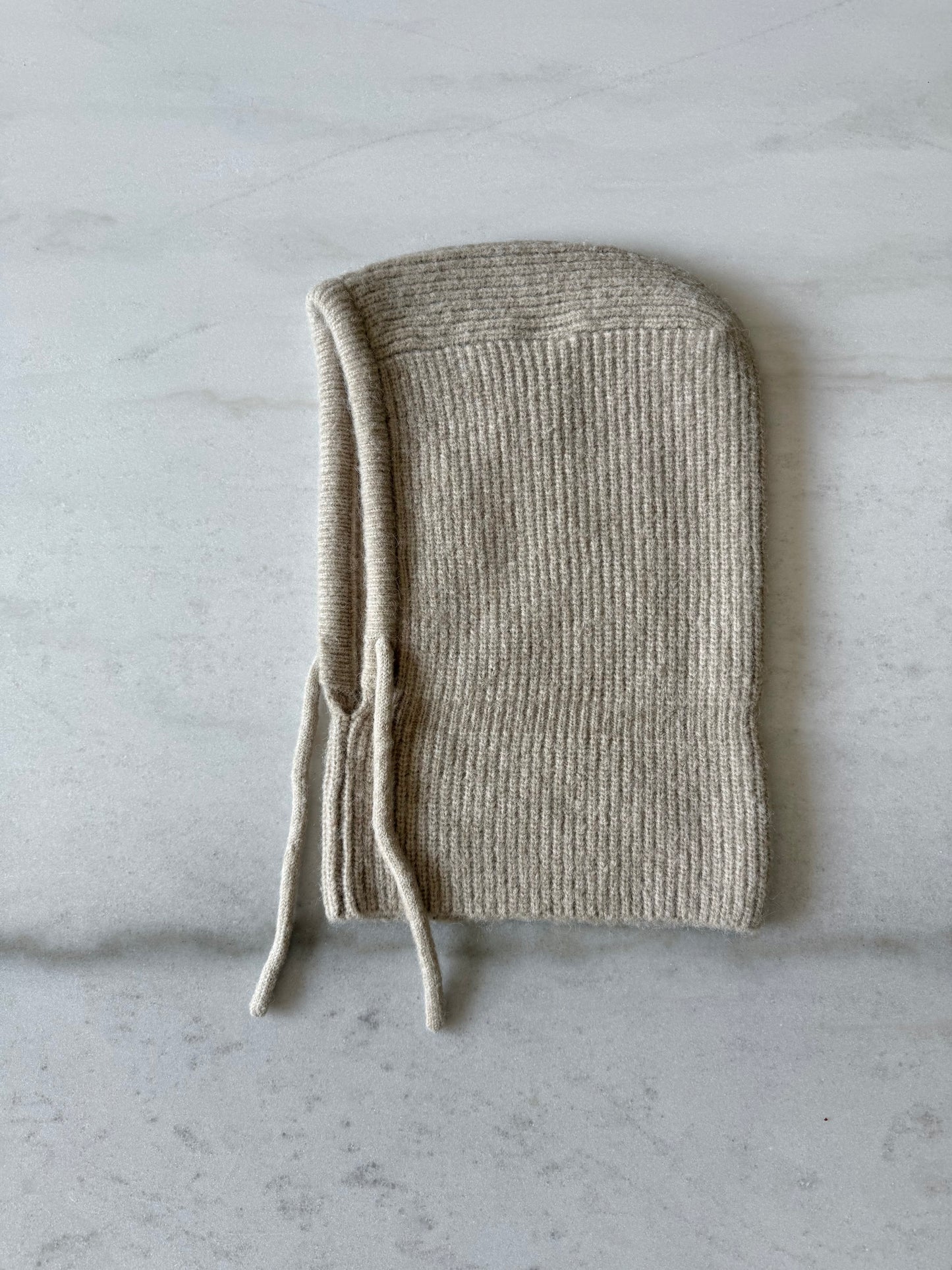 FUZZY ALPACA BALACLAVA - neutral